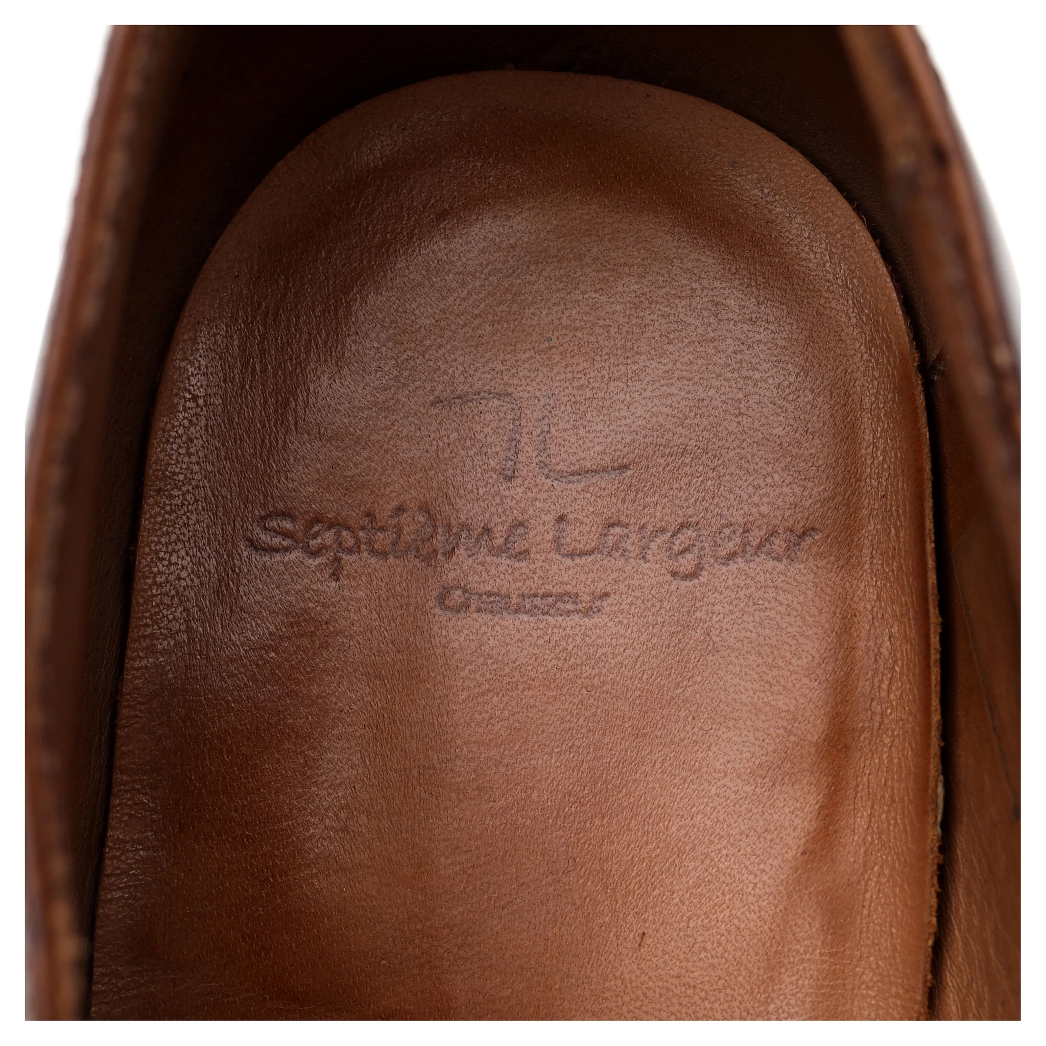 'Eugene' Brown Leather Oxford UK 8.5 - Image 6