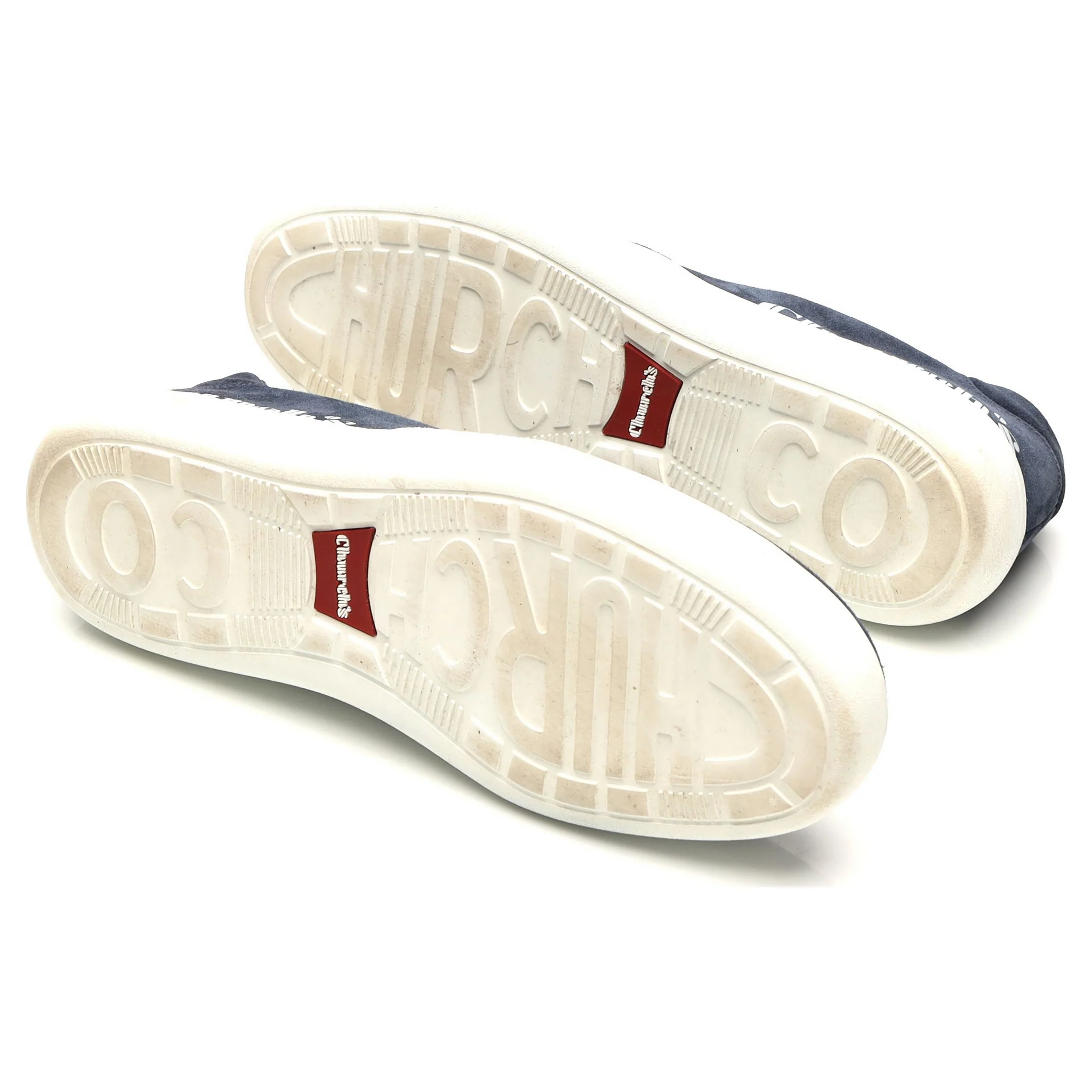 'Fawley' Navy Blue Suede Slip On Sneakers UK 7 - Image 5