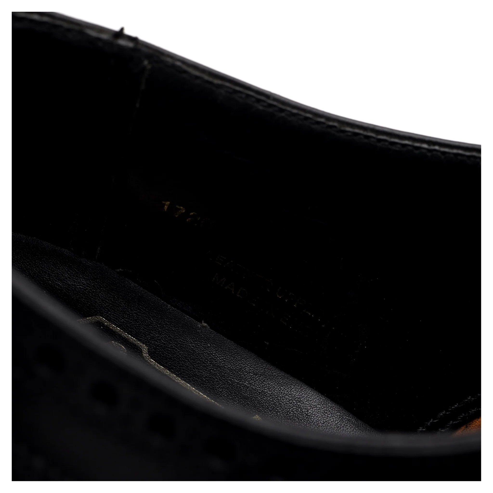 Foster & Son 'Sandringham' Black Leather Oxford Brogues UK 7.5 E - Image 7