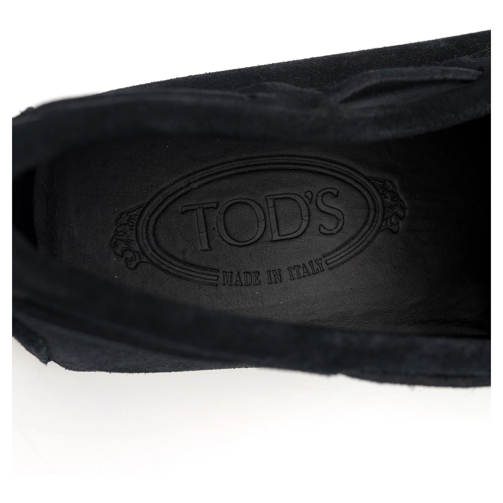 Gommino Navy Blue Suede Driving Loafers UK 6 - Image 10