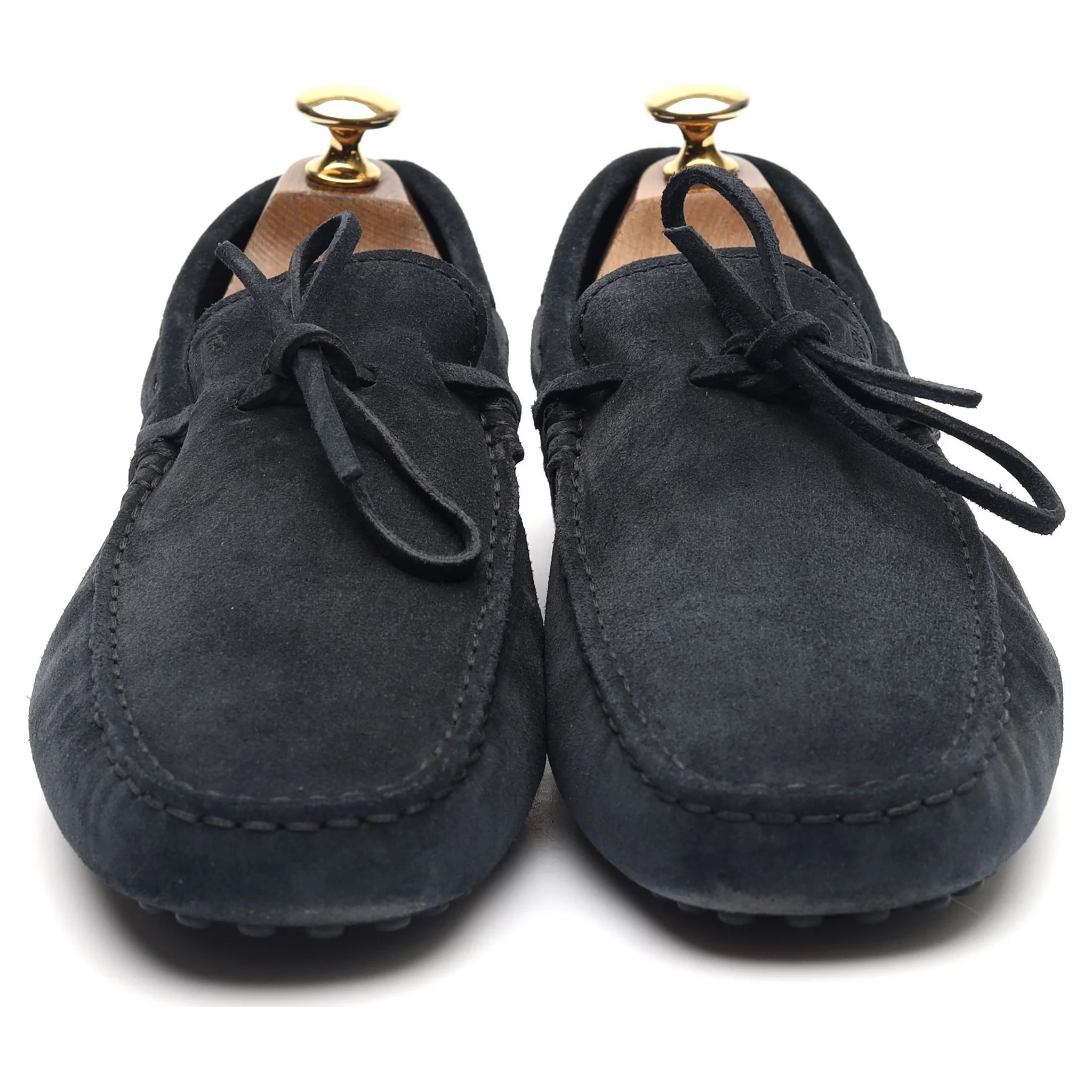 Gommino Navy Blue Suede Driving Loafers UK 6 - Image 3
