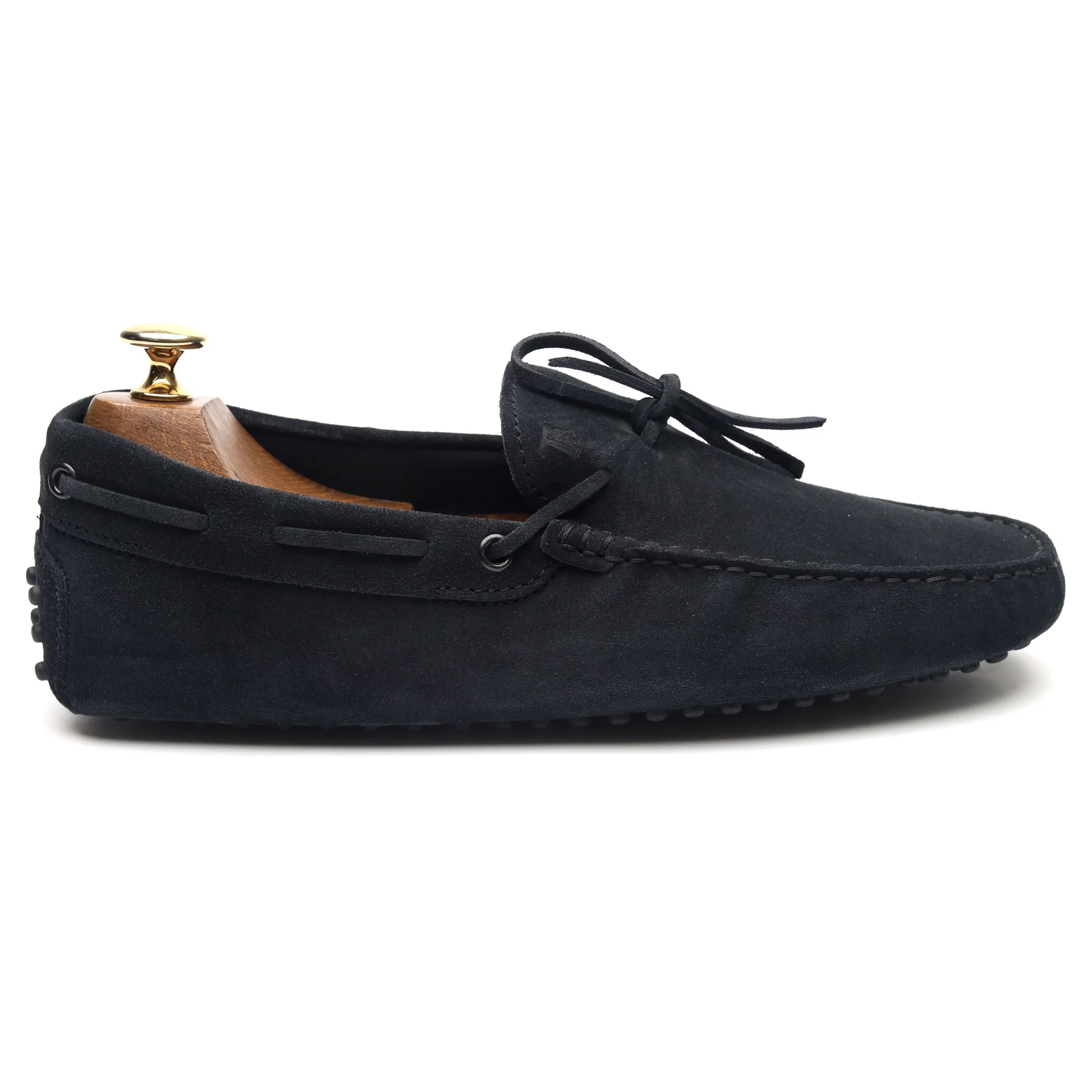 Gommino Navy Blue Suede Driving Loafers UK 6 - Image 7