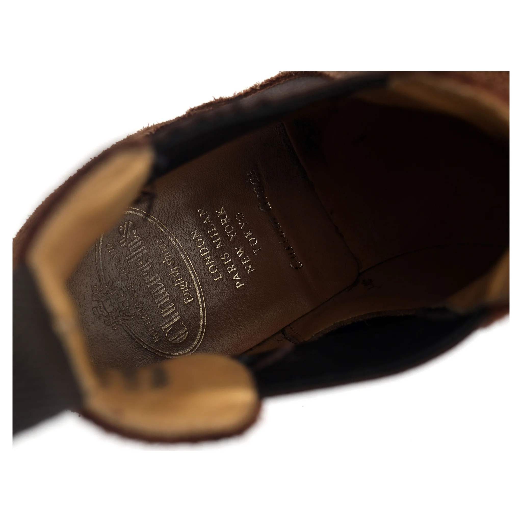 'Greenock' Brown Suede Chelsea Boots UK 6 G - Image 10