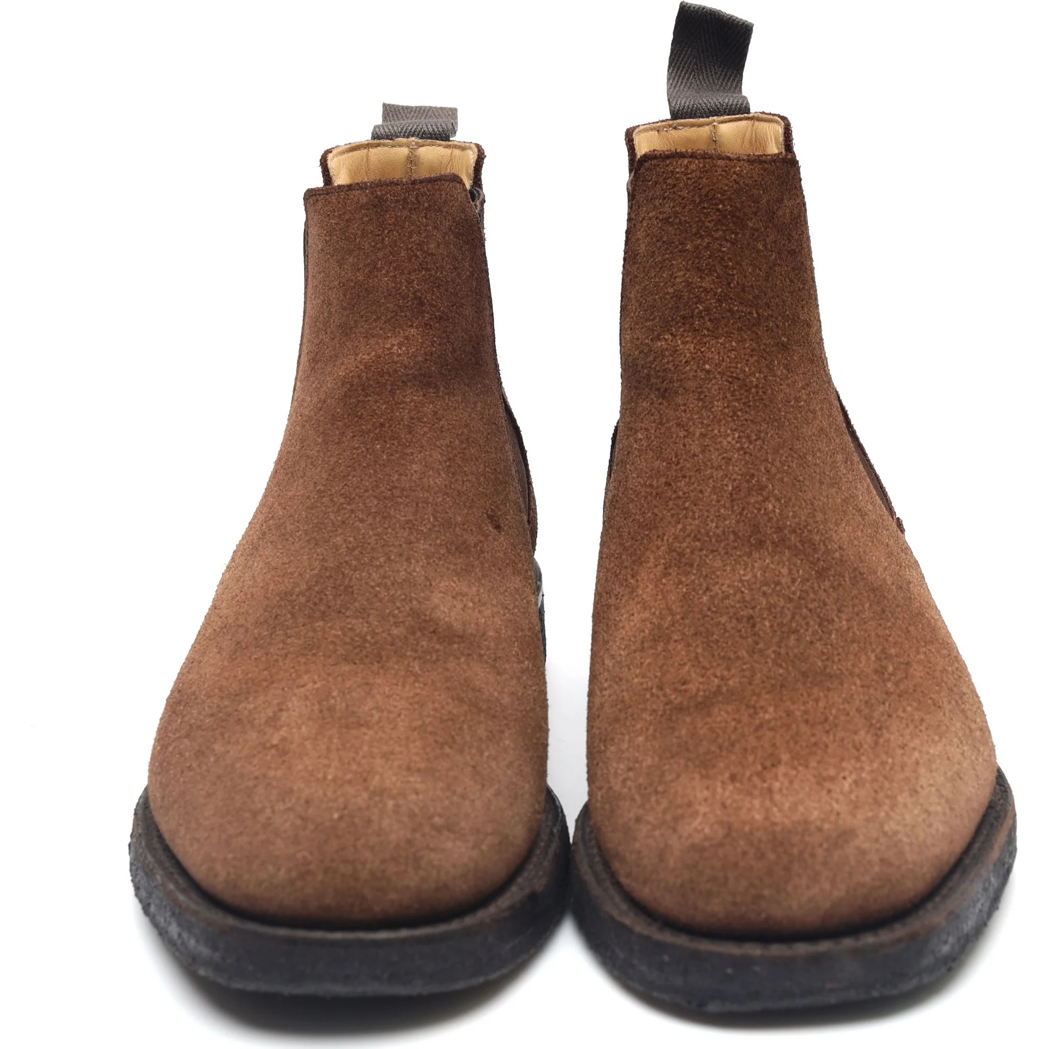 'Greenock' Brown Suede Chelsea Boots UK 6 G - Image 3