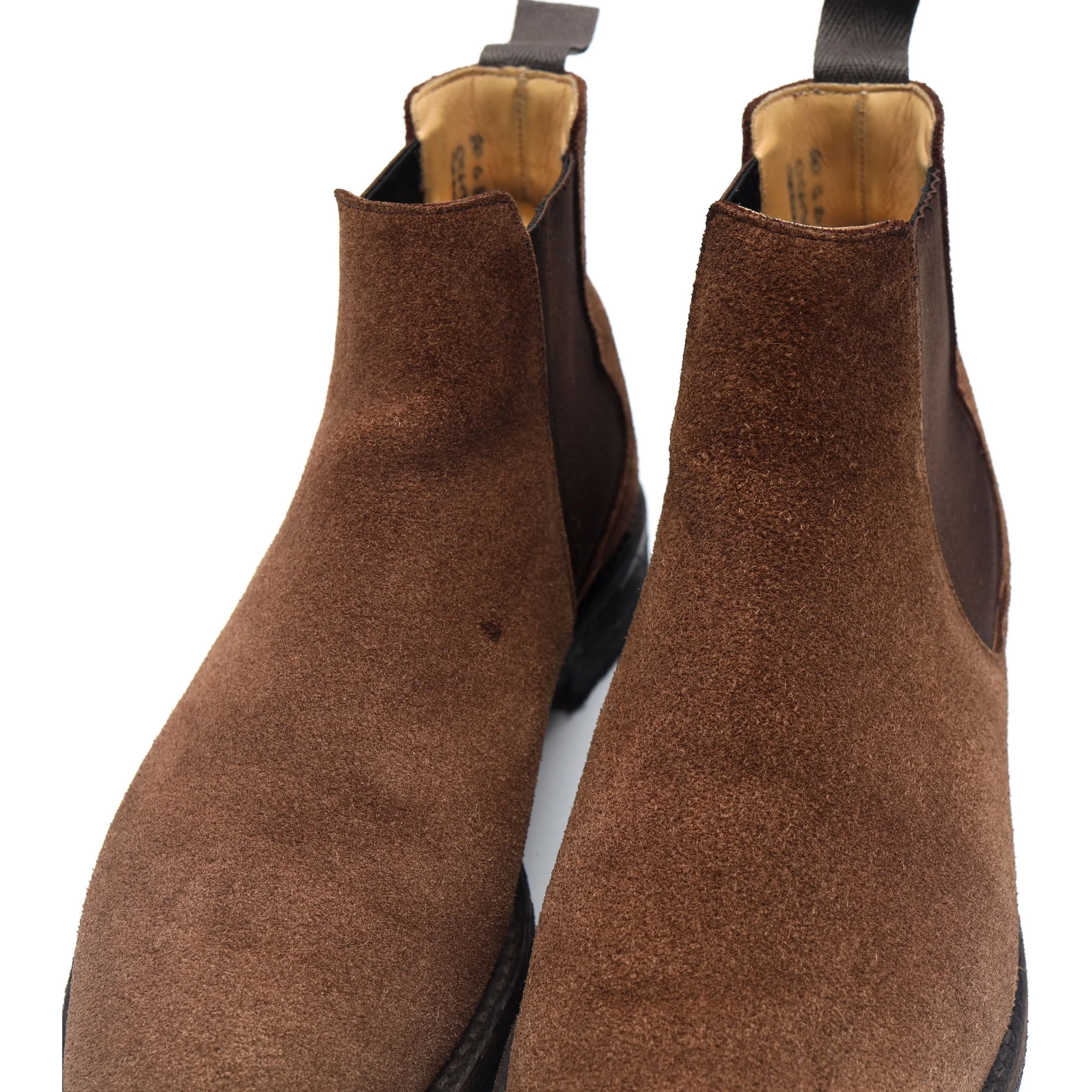 'Greenock' Brown Suede Chelsea Boots UK 6 G - Image 5