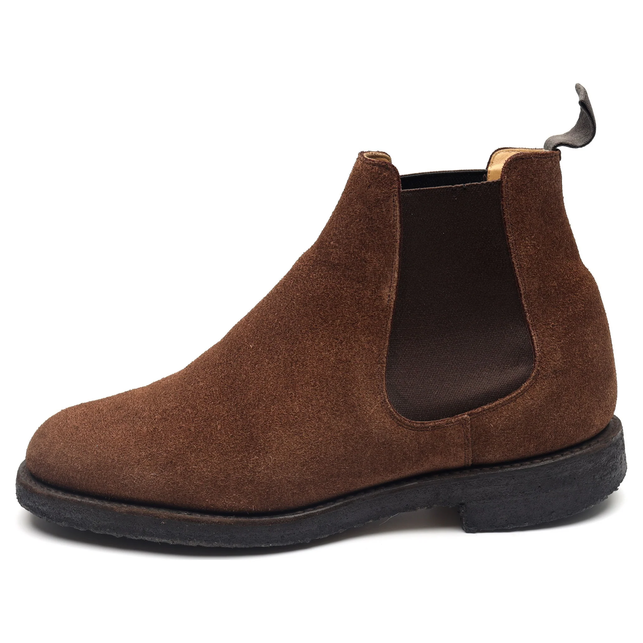 'Greenock' Brown Suede Chelsea Boots UK 6 G - Image 7