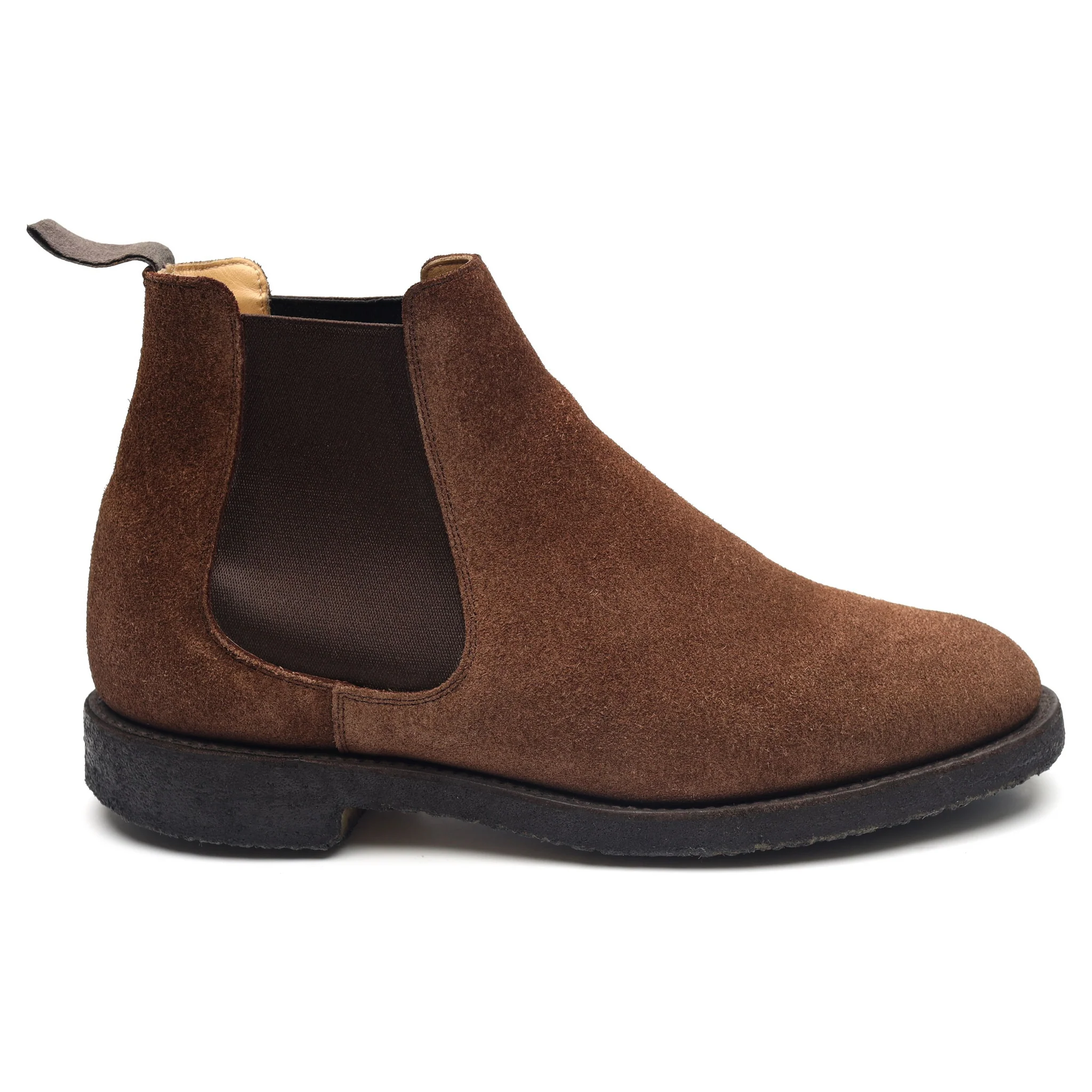 'Greenock' Brown Suede Chelsea Boots UK 6 G - Image 8