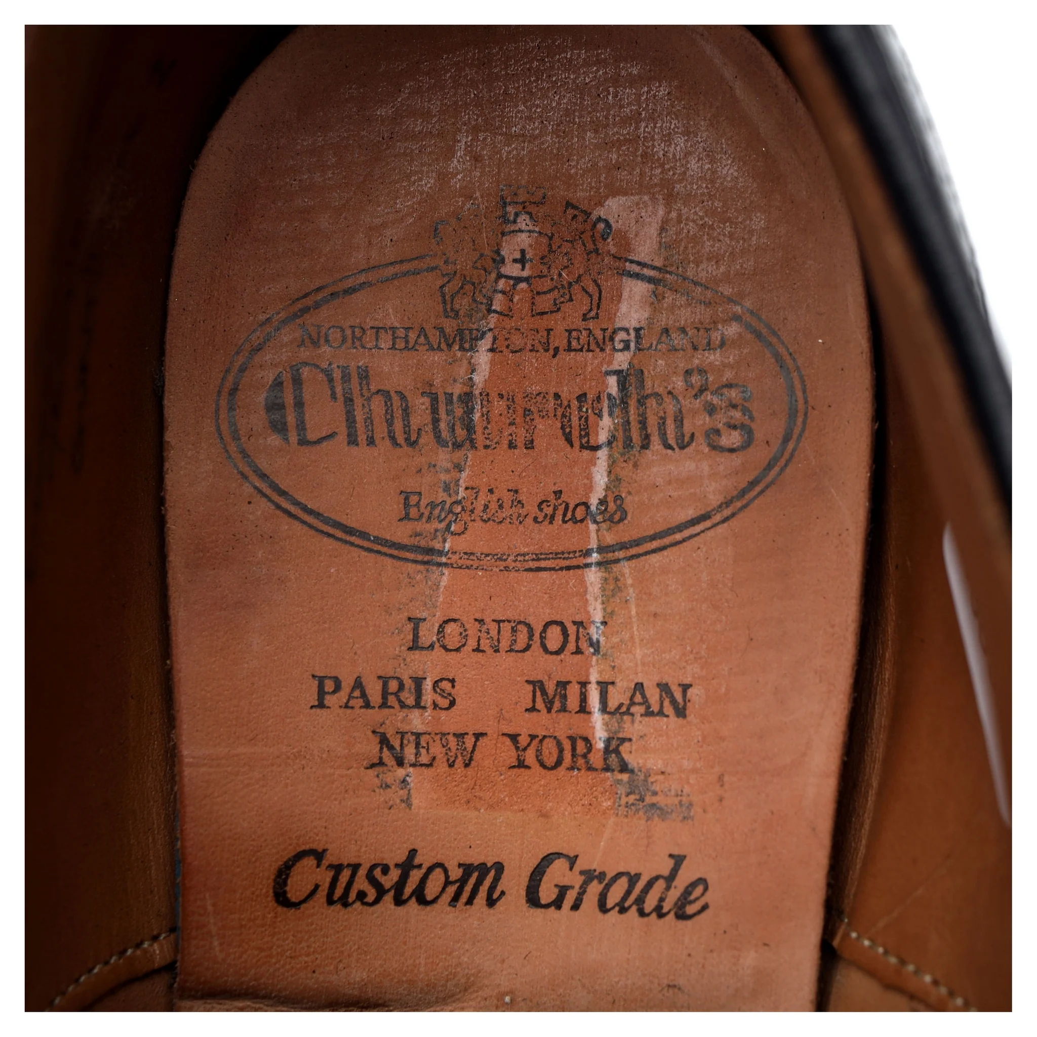 'Gunthorpe' Black Leather Oxford UK 6.5 G - Image 12