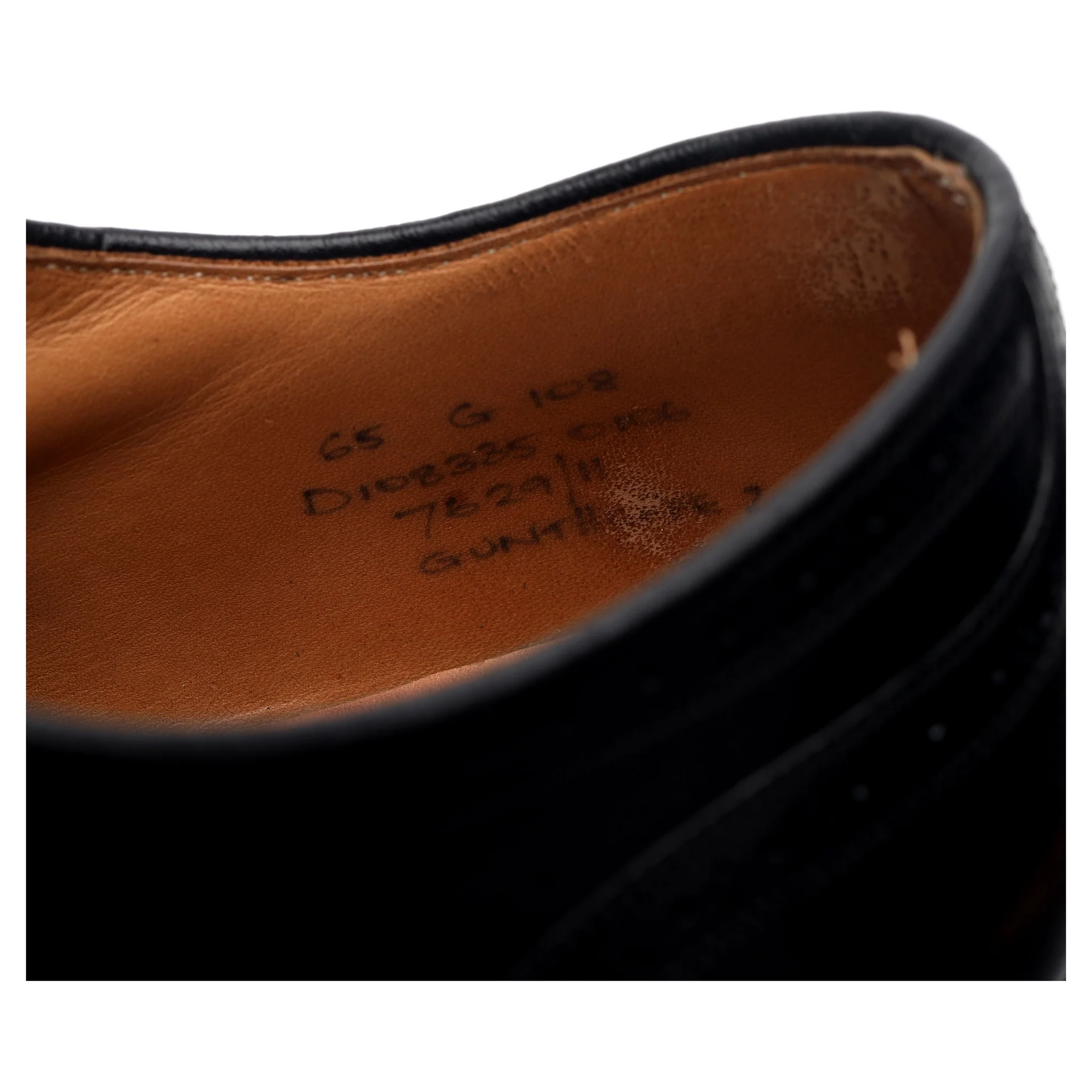 'Gunthorpe' Black Leather Oxford UK 6.5 G - Image 13