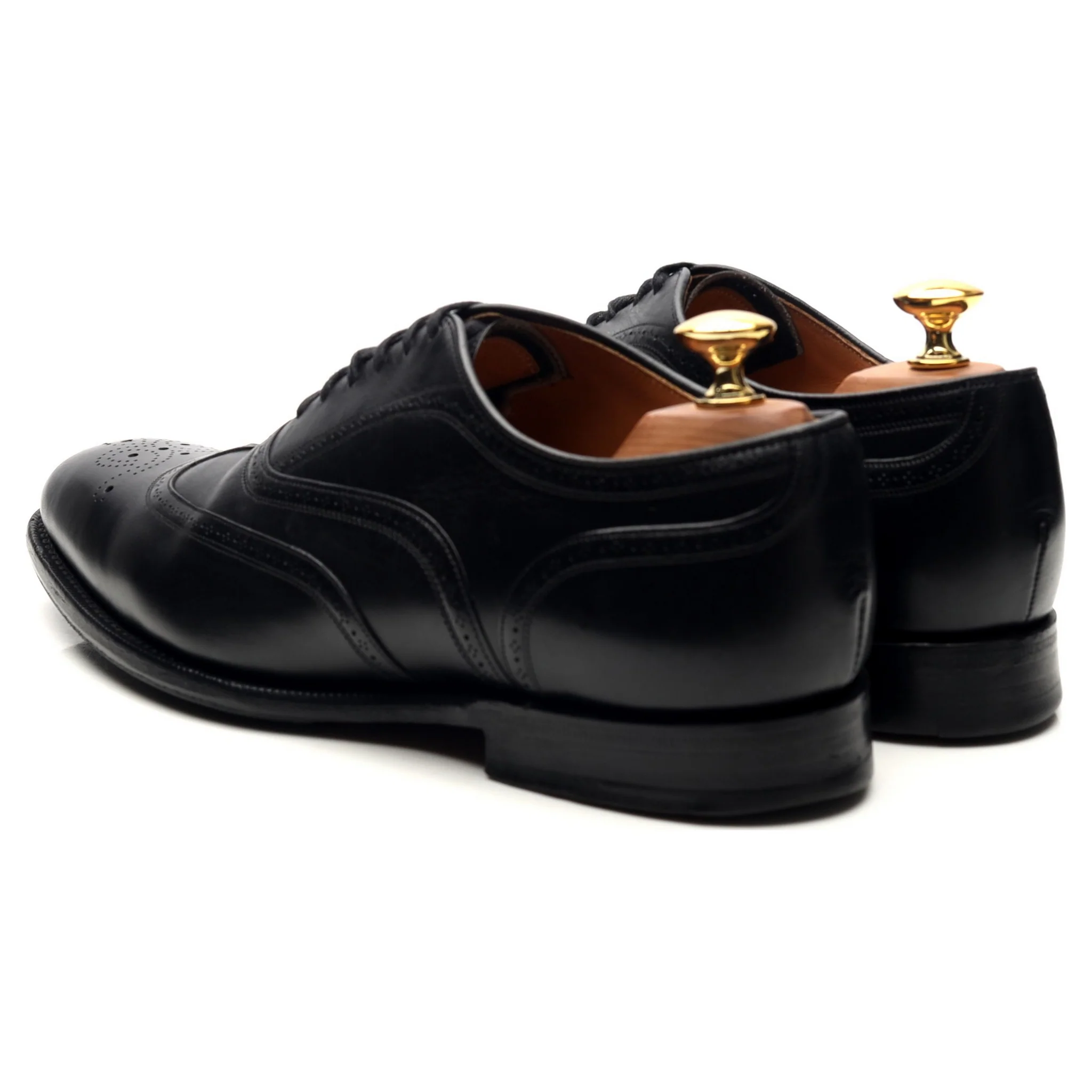 'Gunthorpe' Black Leather Oxford UK 6.5 G - Image 3