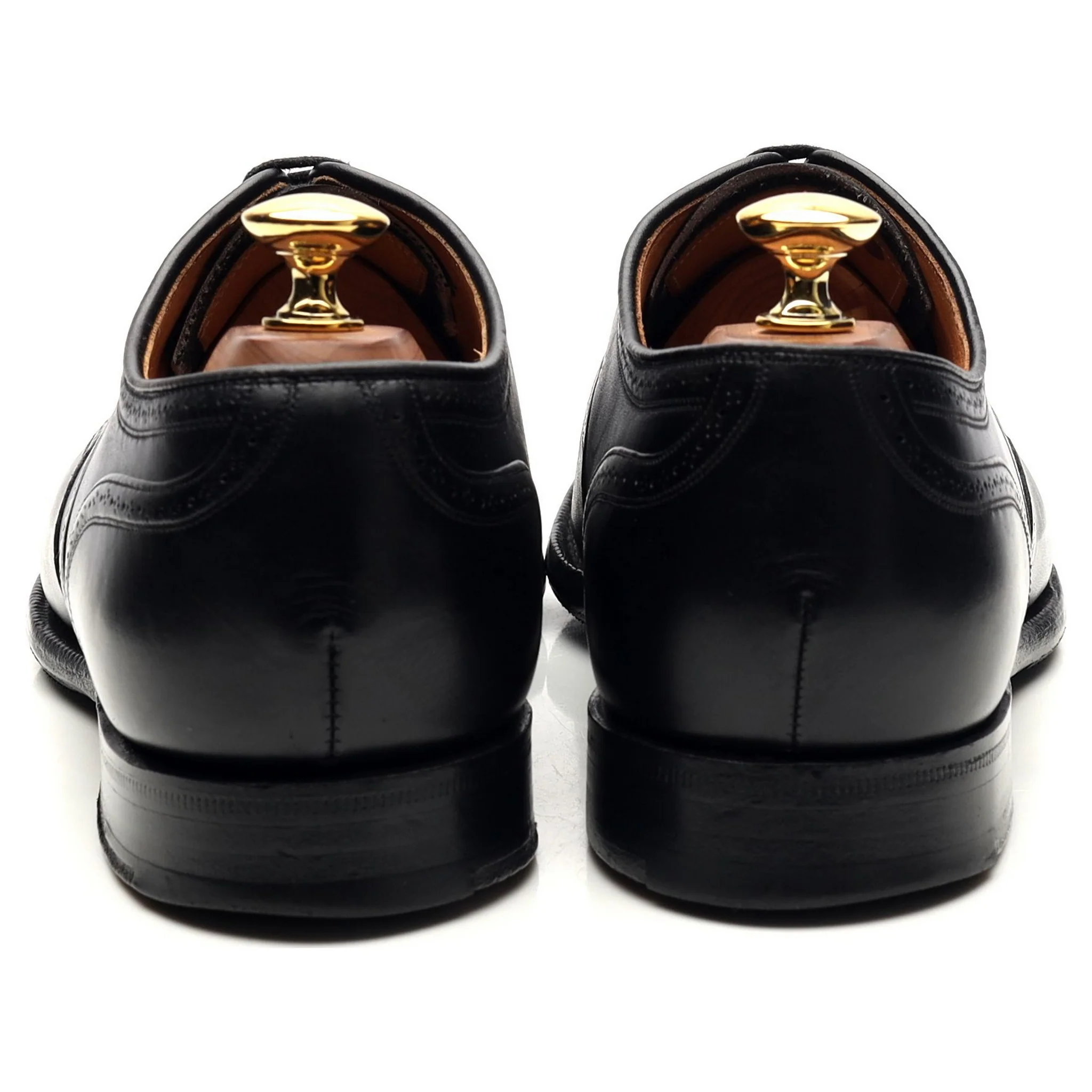 'Gunthorpe' Black Leather Oxford UK 6.5 G - Image 4