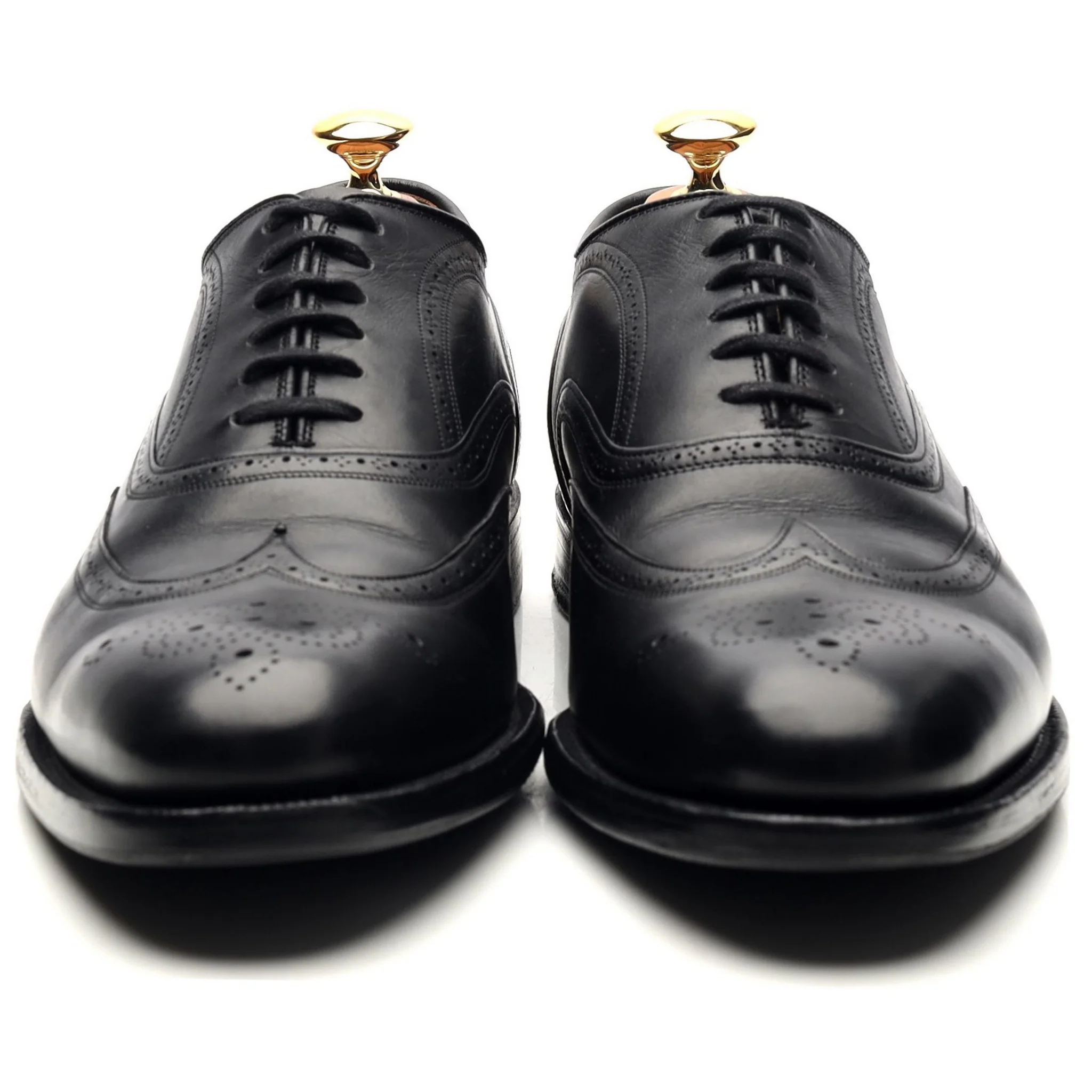 'Gunthorpe' Black Leather Oxford UK 6.5 G - Image 8