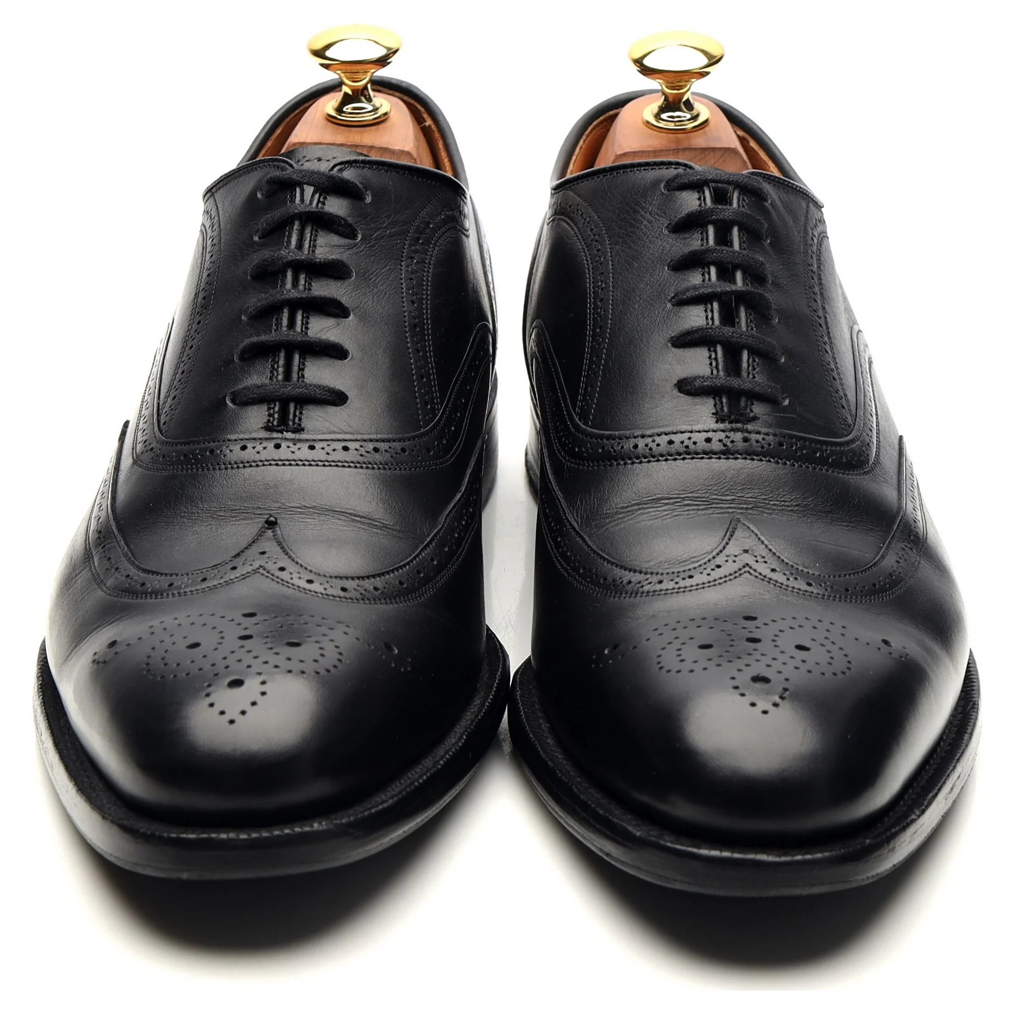 'Gunthorpe' Black Leather Oxford UK 6.5 G - Image 9