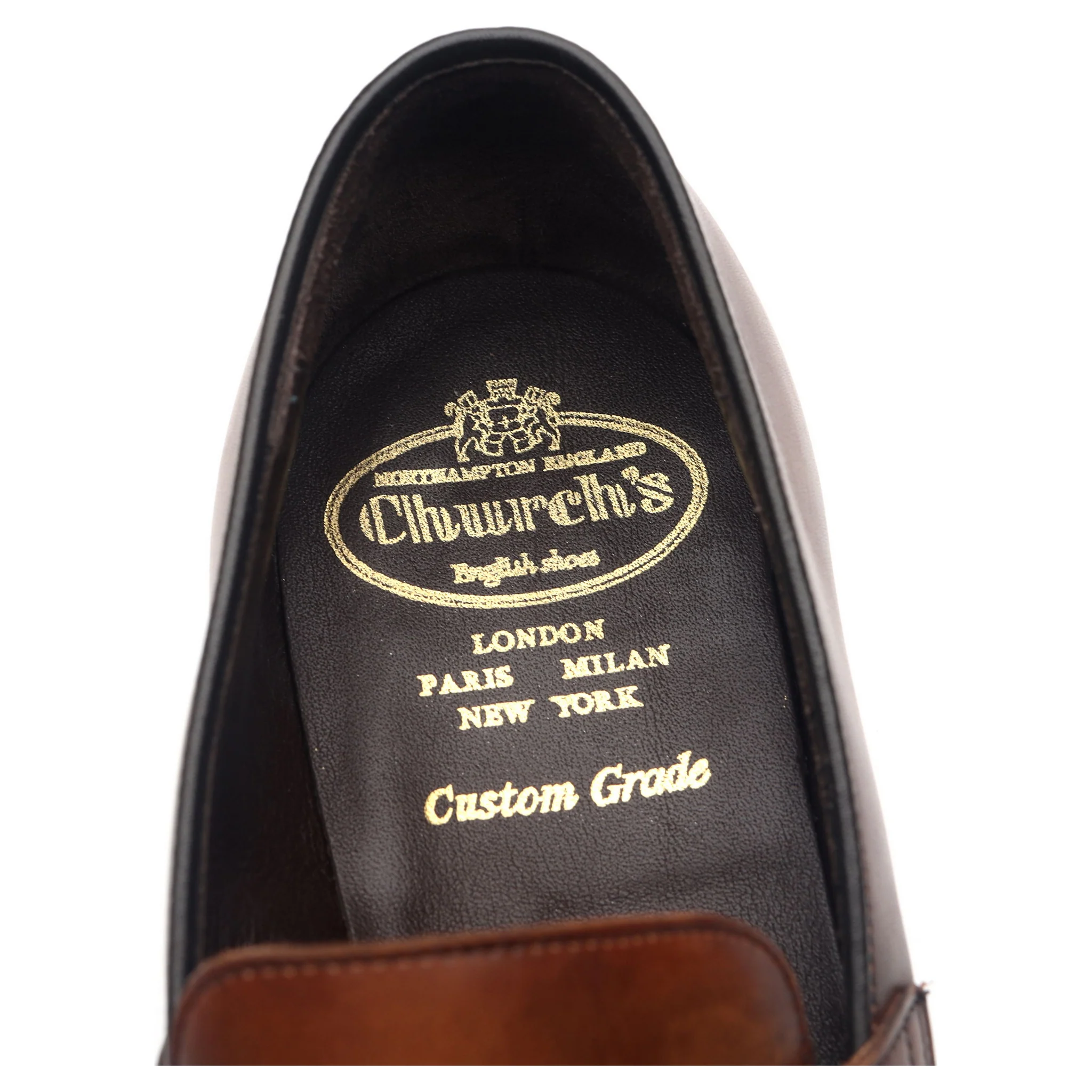 'Bray' Brown Leather Loafers UK 6 F - Image 13