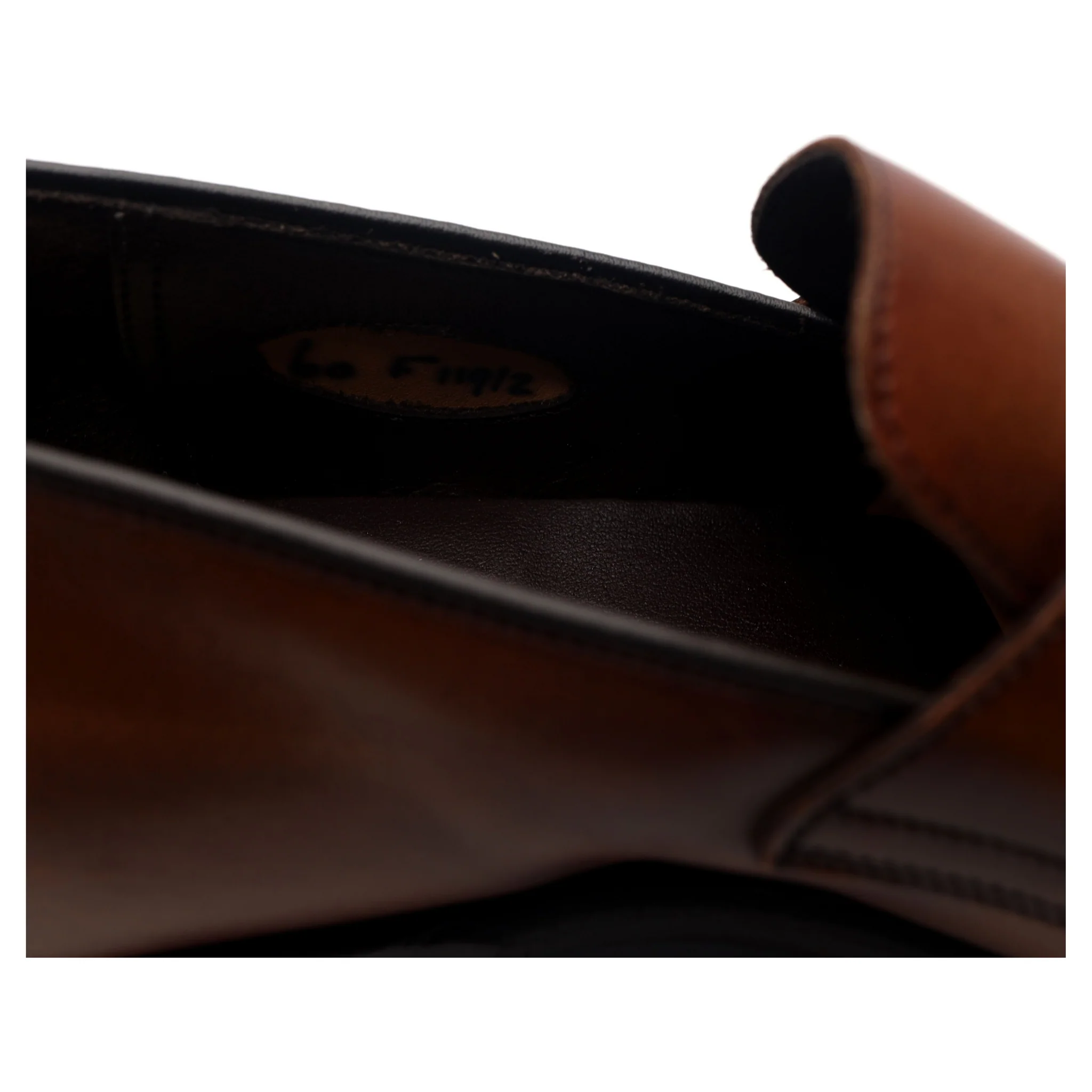 'Bray' Brown Leather Loafers UK 6 F - Image 14