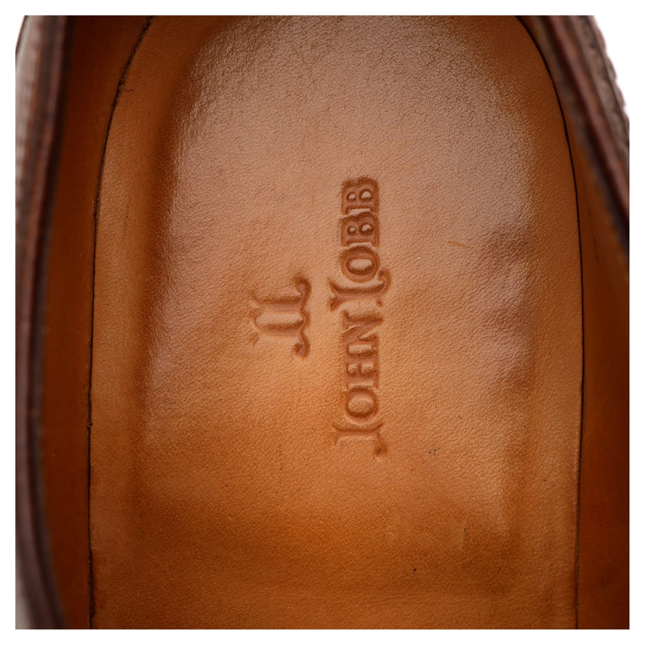 'Hurtwood' Tan Brown Grain Leather Derby UK 6 E - Image 6