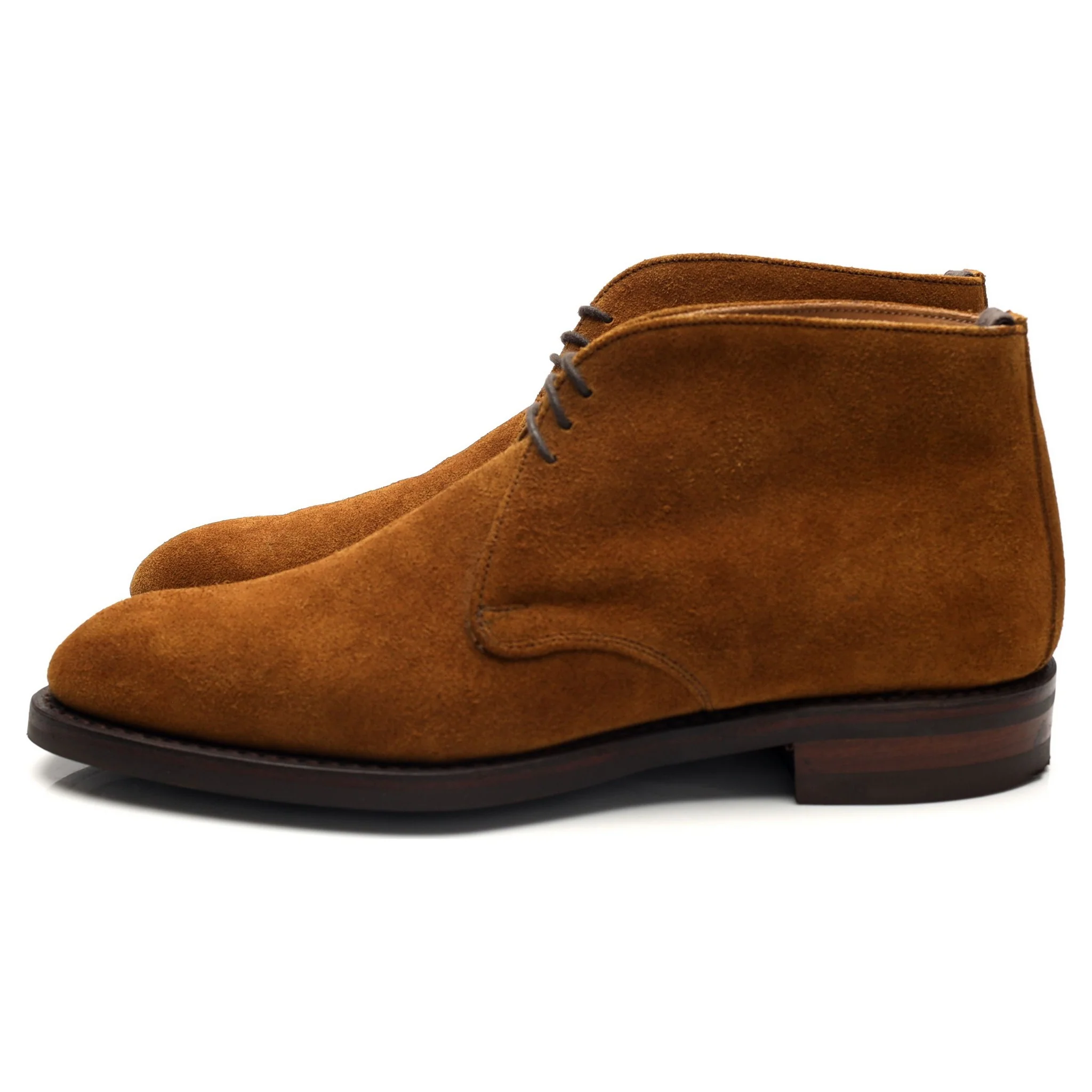 'Jackie lll' Tan Brown Suede Chukka Boots UK 6.5 F - Image 3