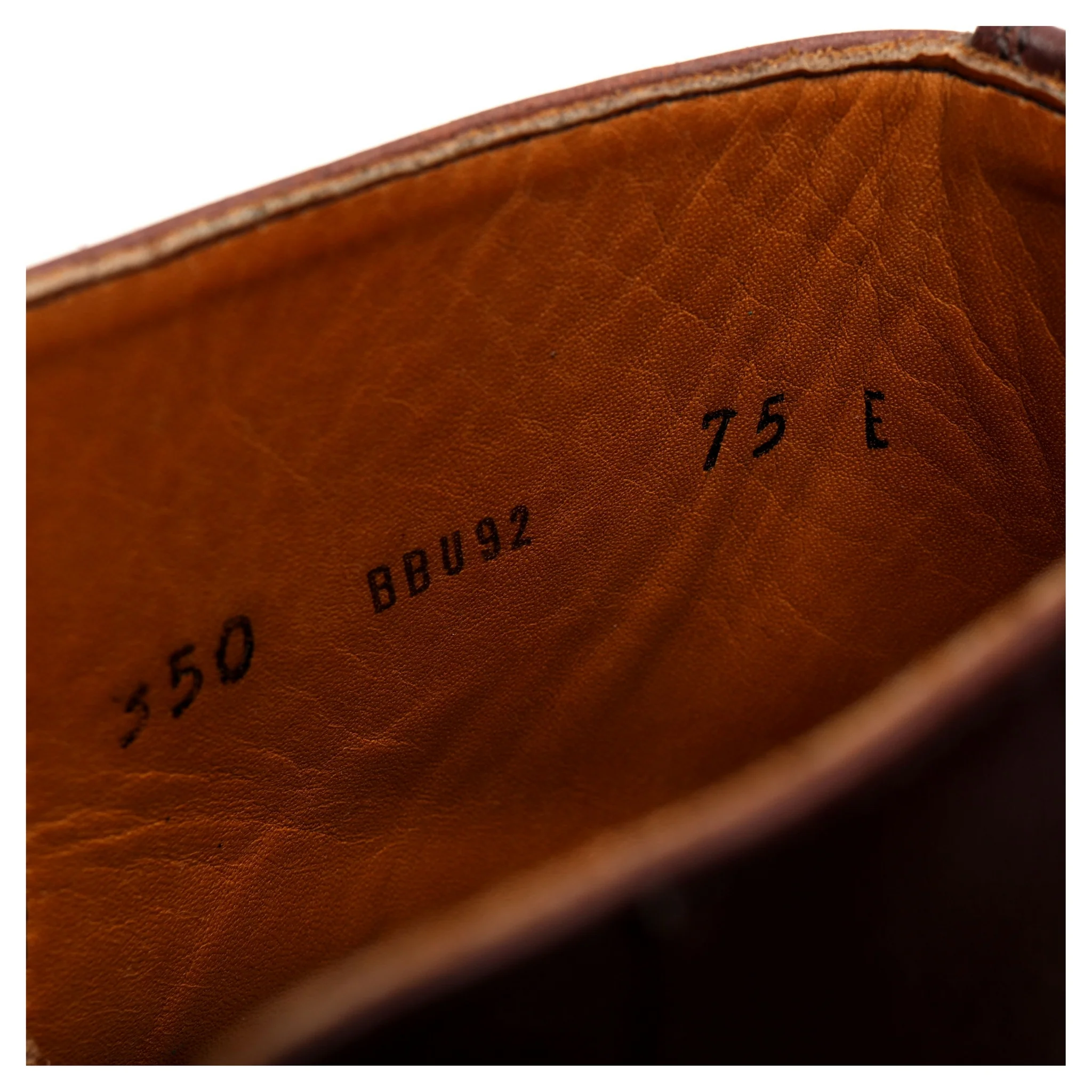 'Johnson' Brown Leather Boots UK 6.5 US 7.5 E - Image 7