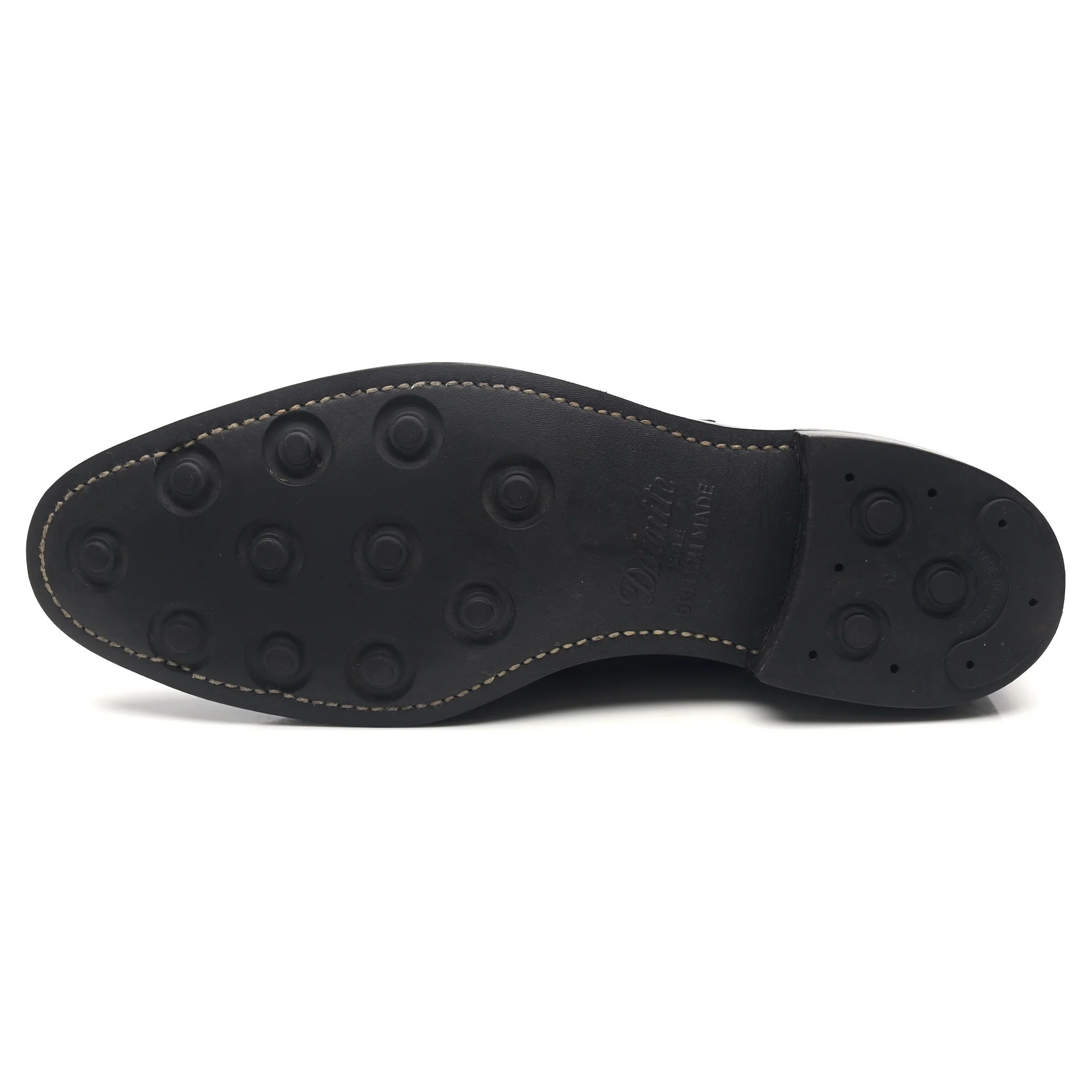 'Moorgate' Black Leather Monk Strap UK 9.5 F - Image 10