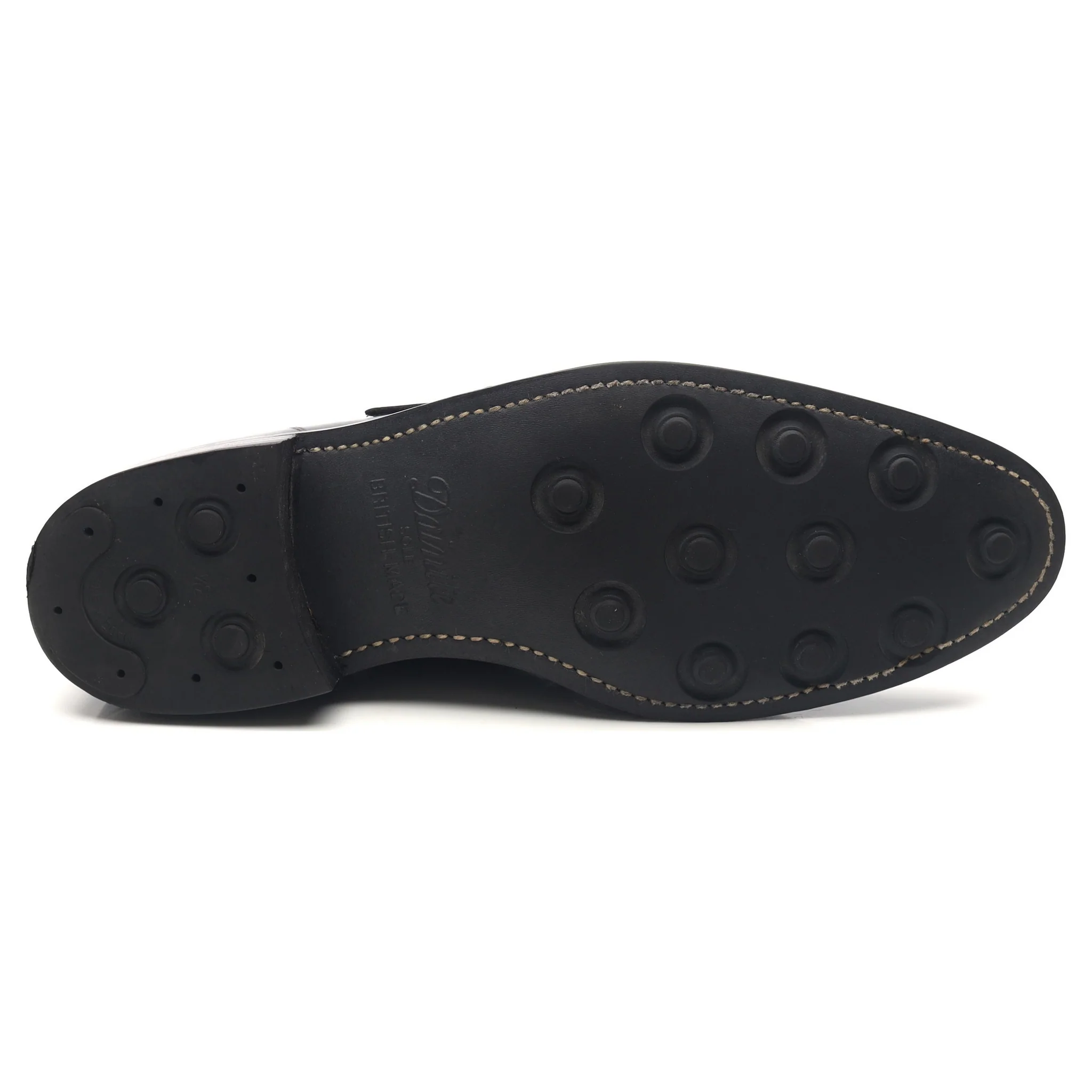 'Moorgate' Black Leather Monk Strap UK 9.5 F - Image 11