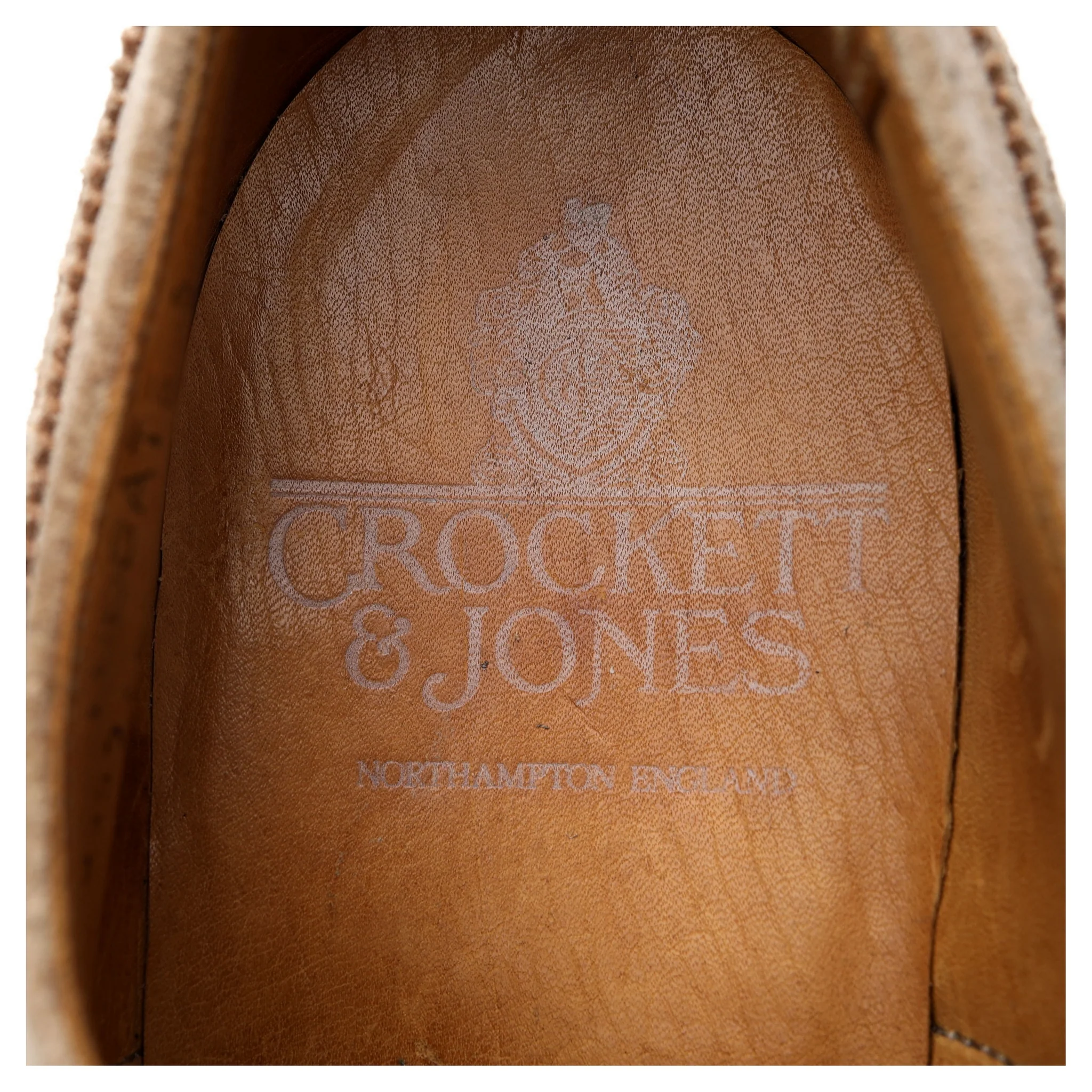 'Ludgate 2' Cream Suede Oxford Brogues UK 7.5 F - Image 6