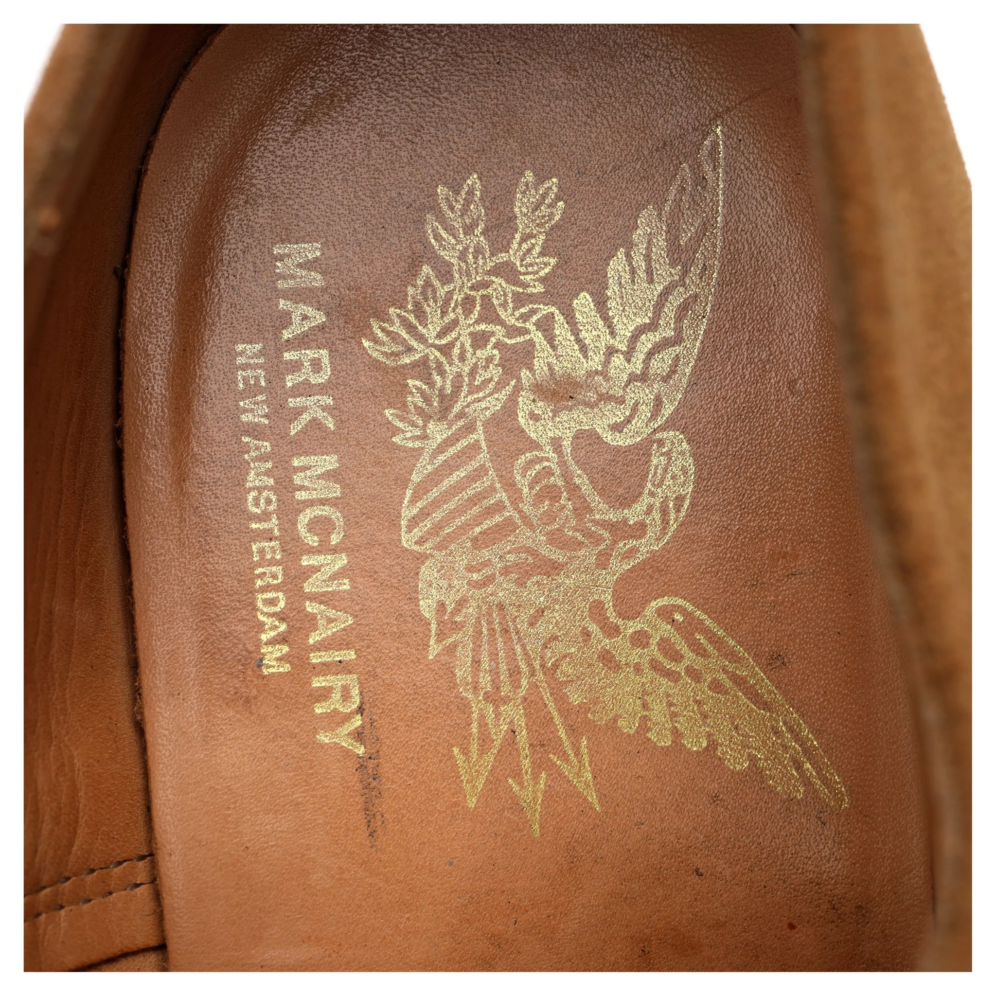 Mark McNairy Sand Brown Suede Derby UK 7 - Image 6