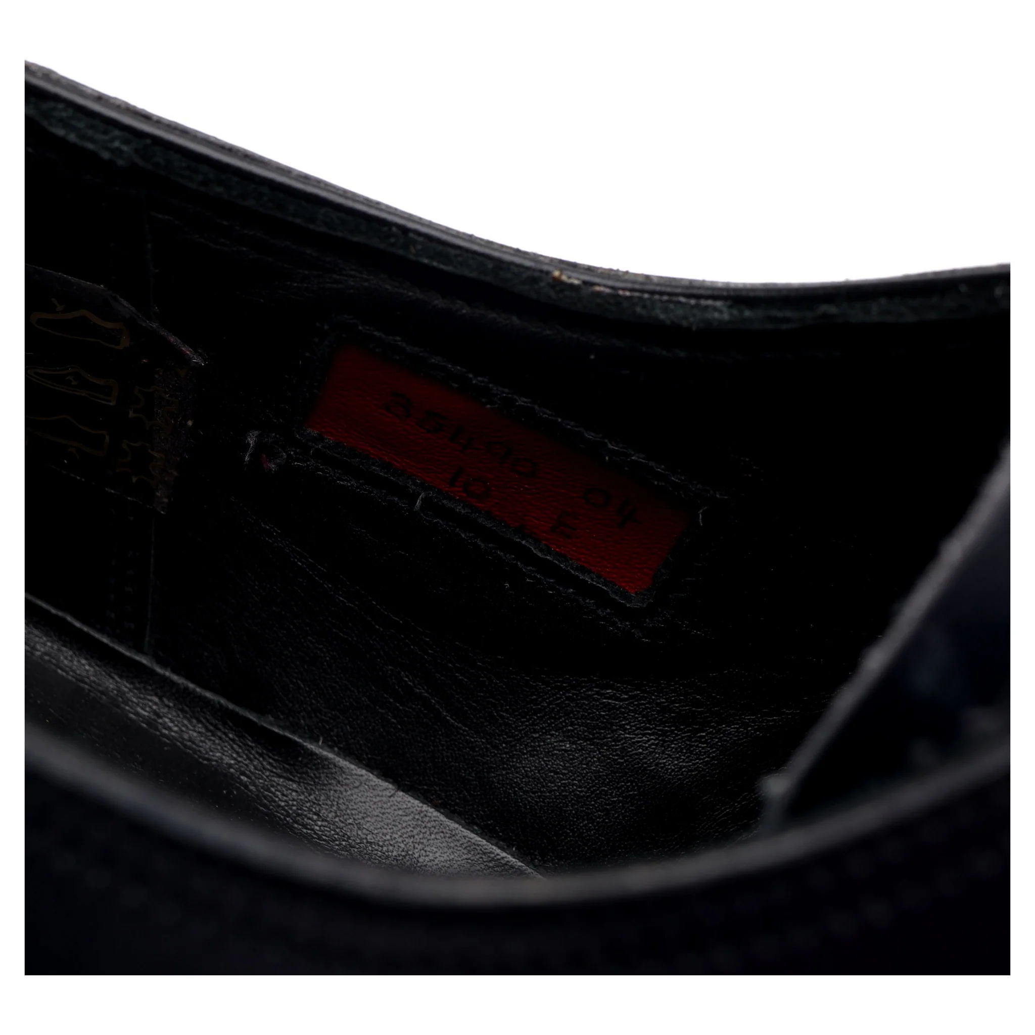 Navy Blue Leather Oxford UK 10 E - Image 8