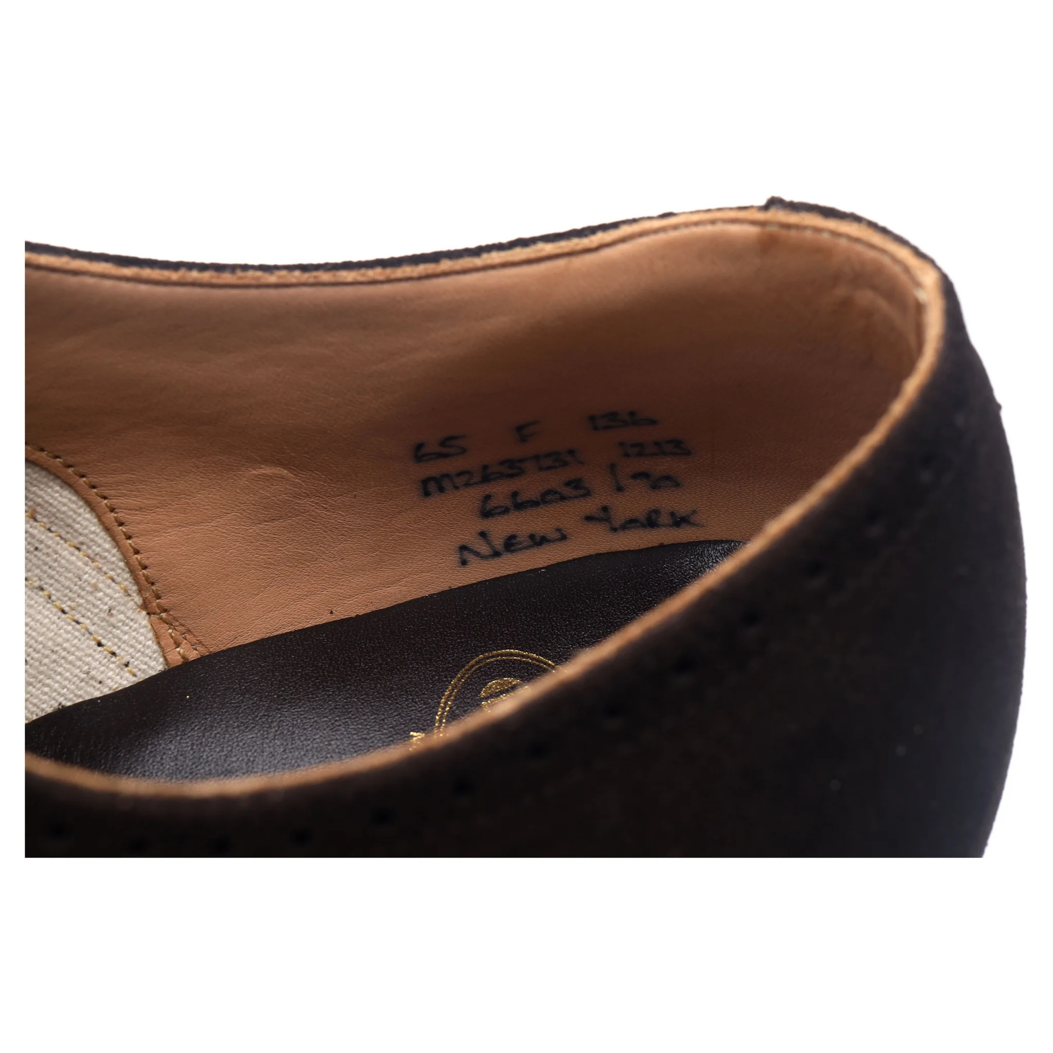 'New York' Brown Suede Brogues UK 6.5 F - Image 13