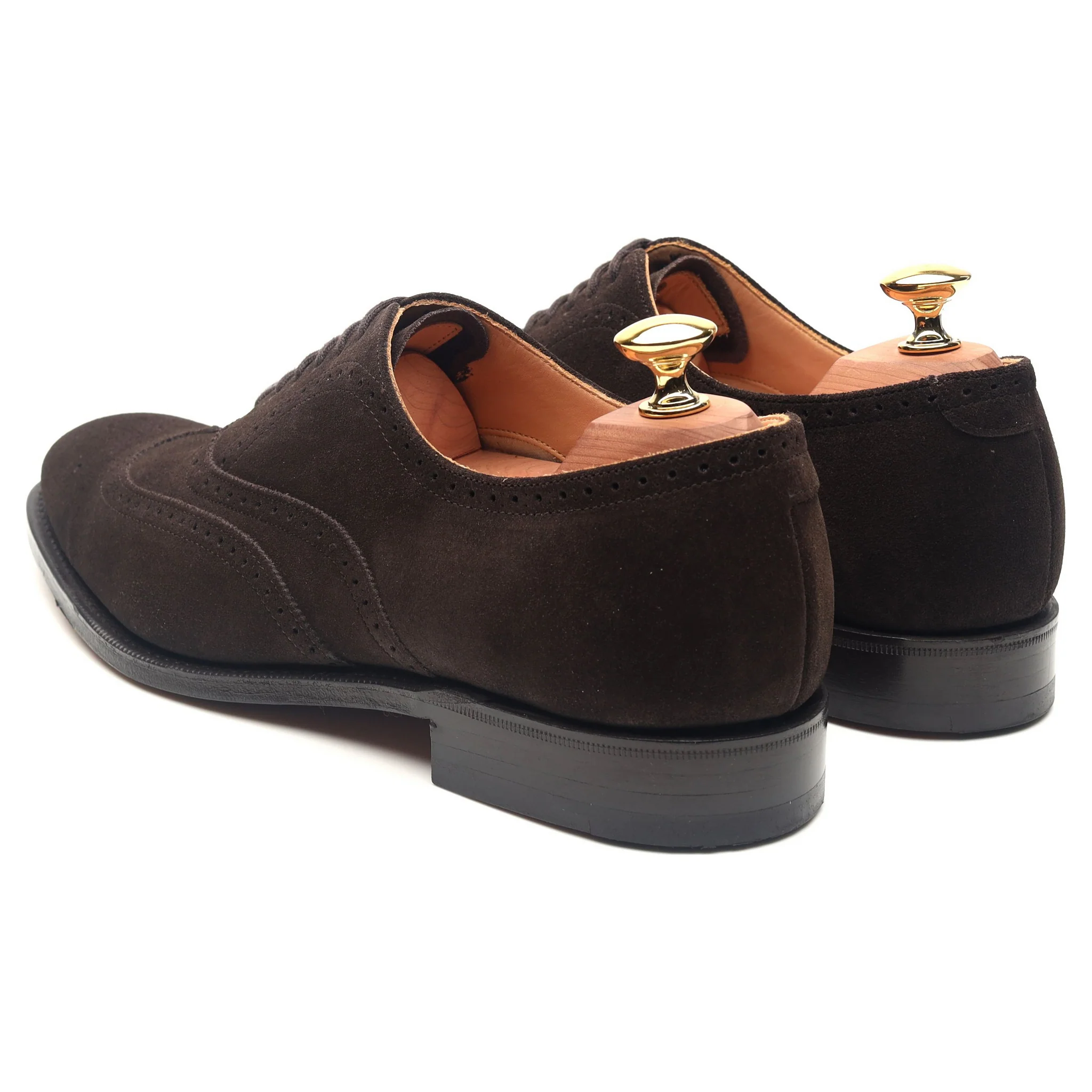 'New York' Brown Suede Brogues UK 6.5 F - Image 3