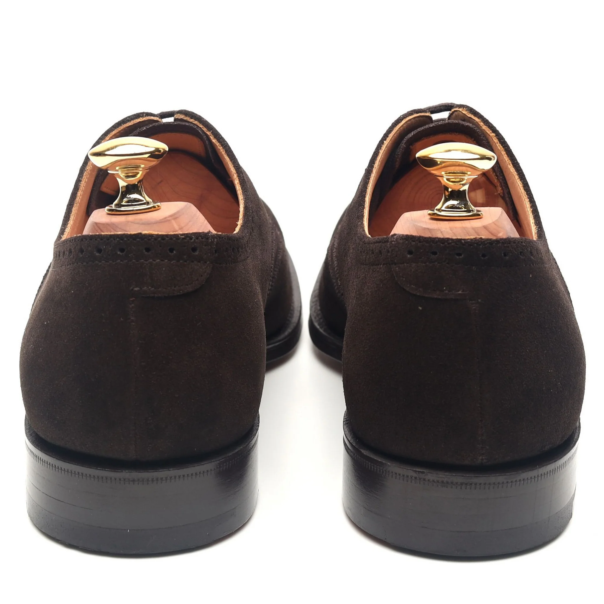 'New York' Brown Suede Brogues UK 6.5 F - Image 4