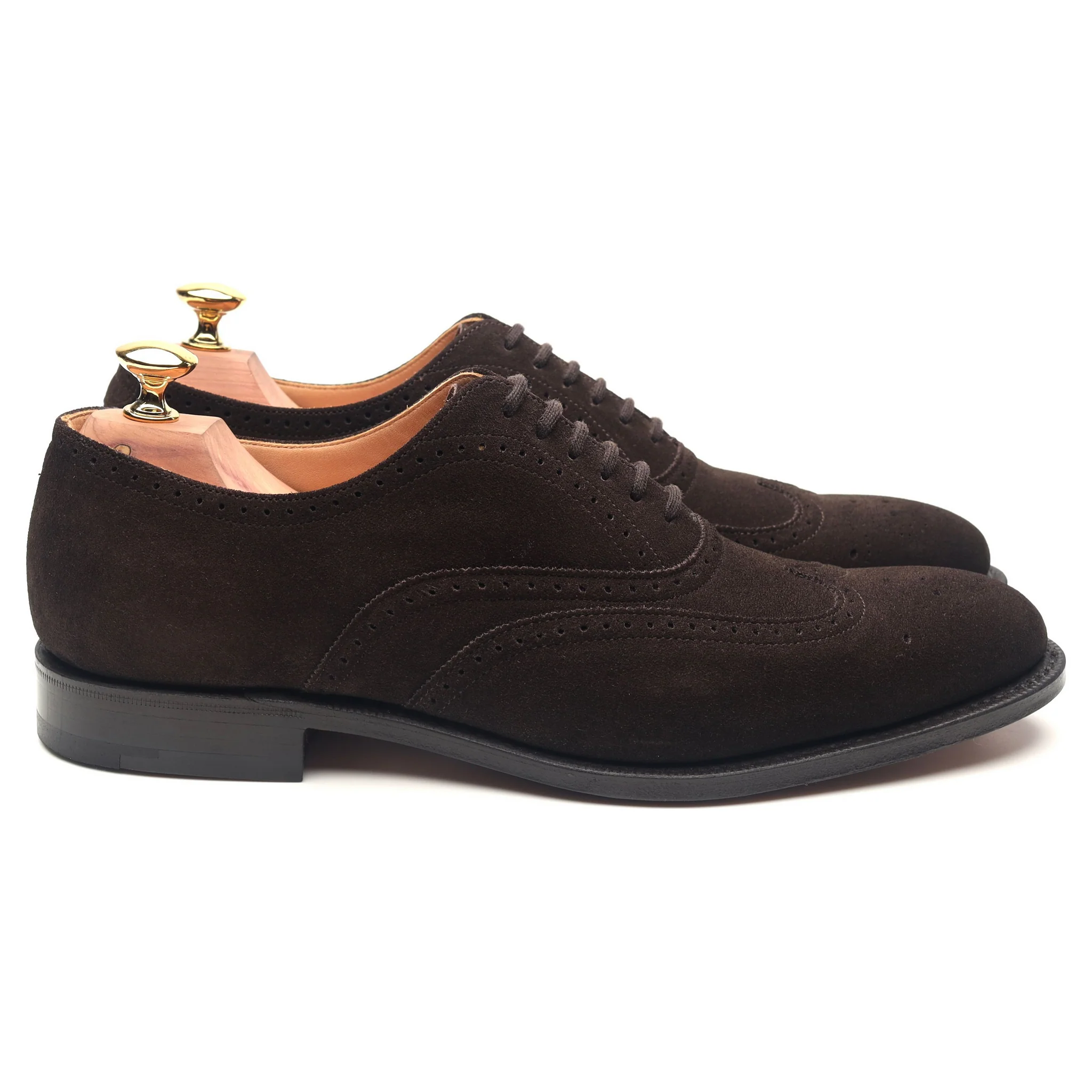 'New York' Brown Suede Brogues UK 6.5 F - Image 6