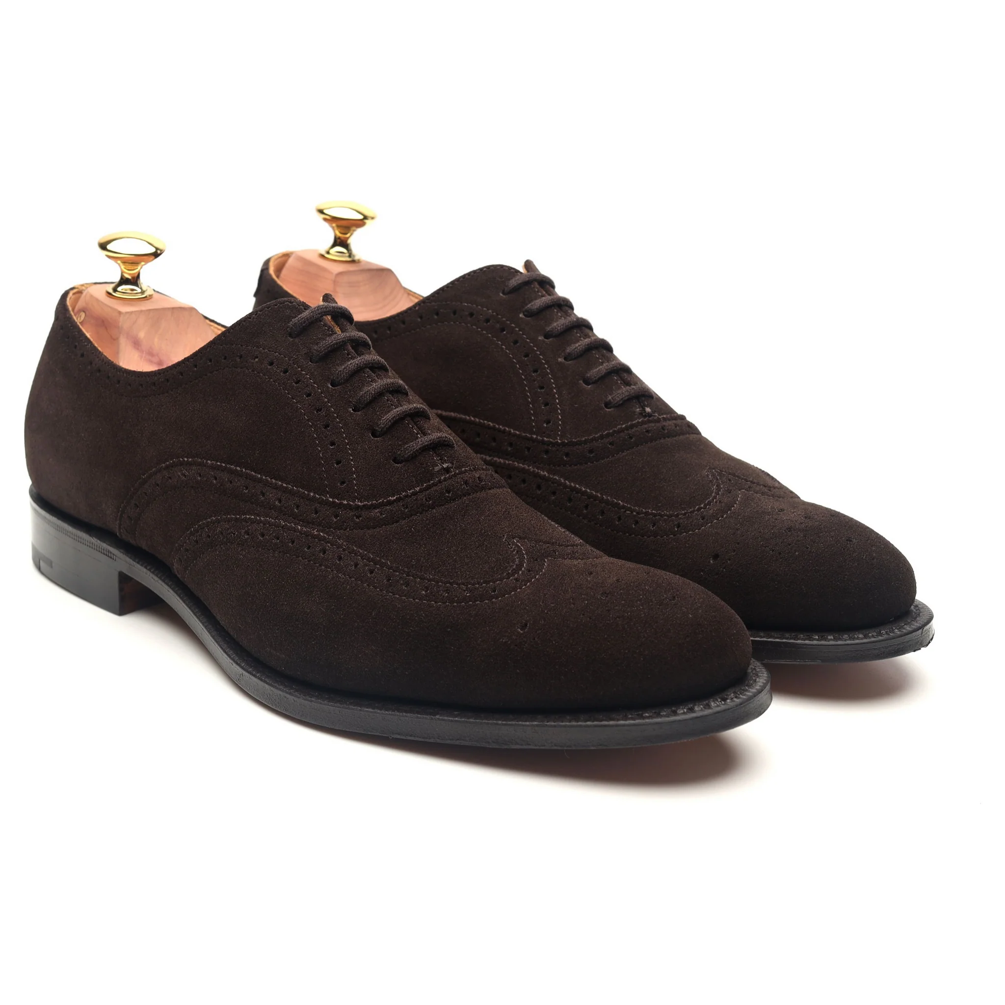 'New York' Brown Suede Brogues UK 6.5 F - Image 7