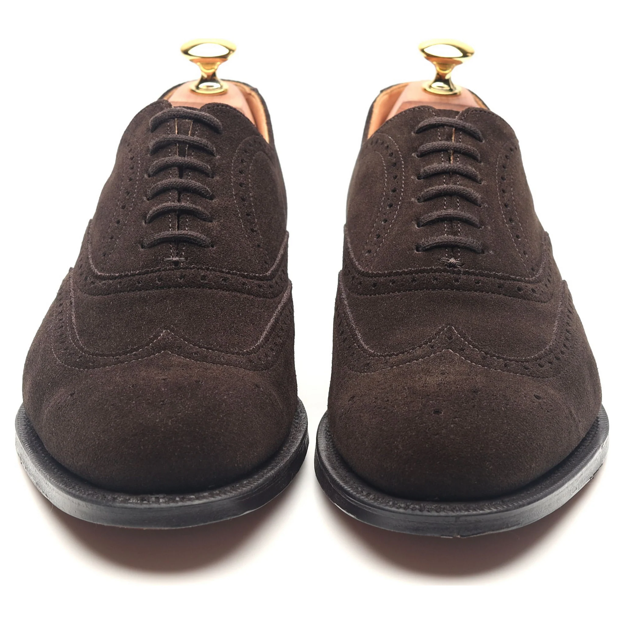 'New York' Brown Suede Brogues UK 6.5 F - Image 8