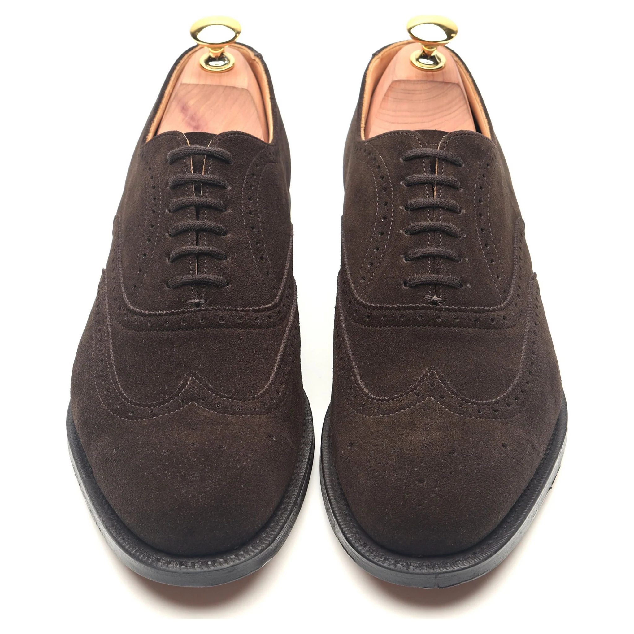 'New York' Brown Suede Brogues UK 6.5 F - Image 9