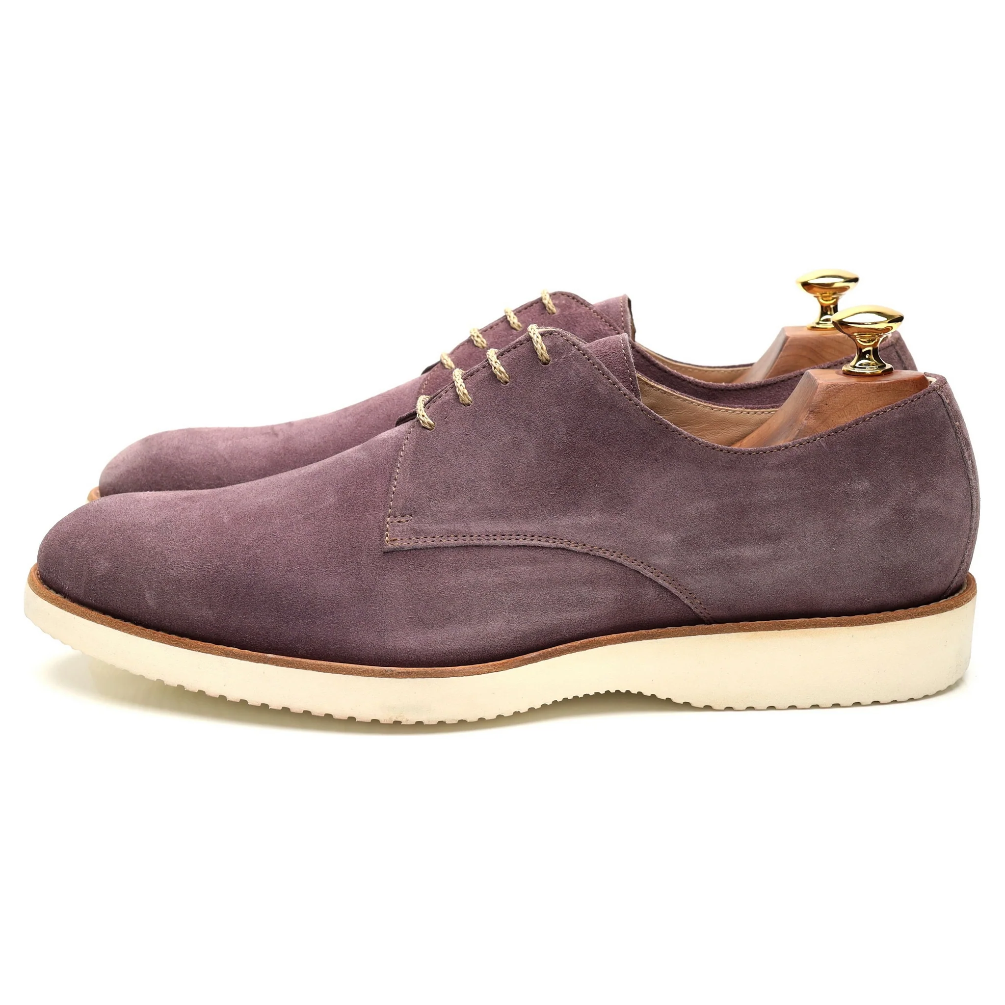 Purple Suede Derby UK 9.5 EU 43.5 - Image 3