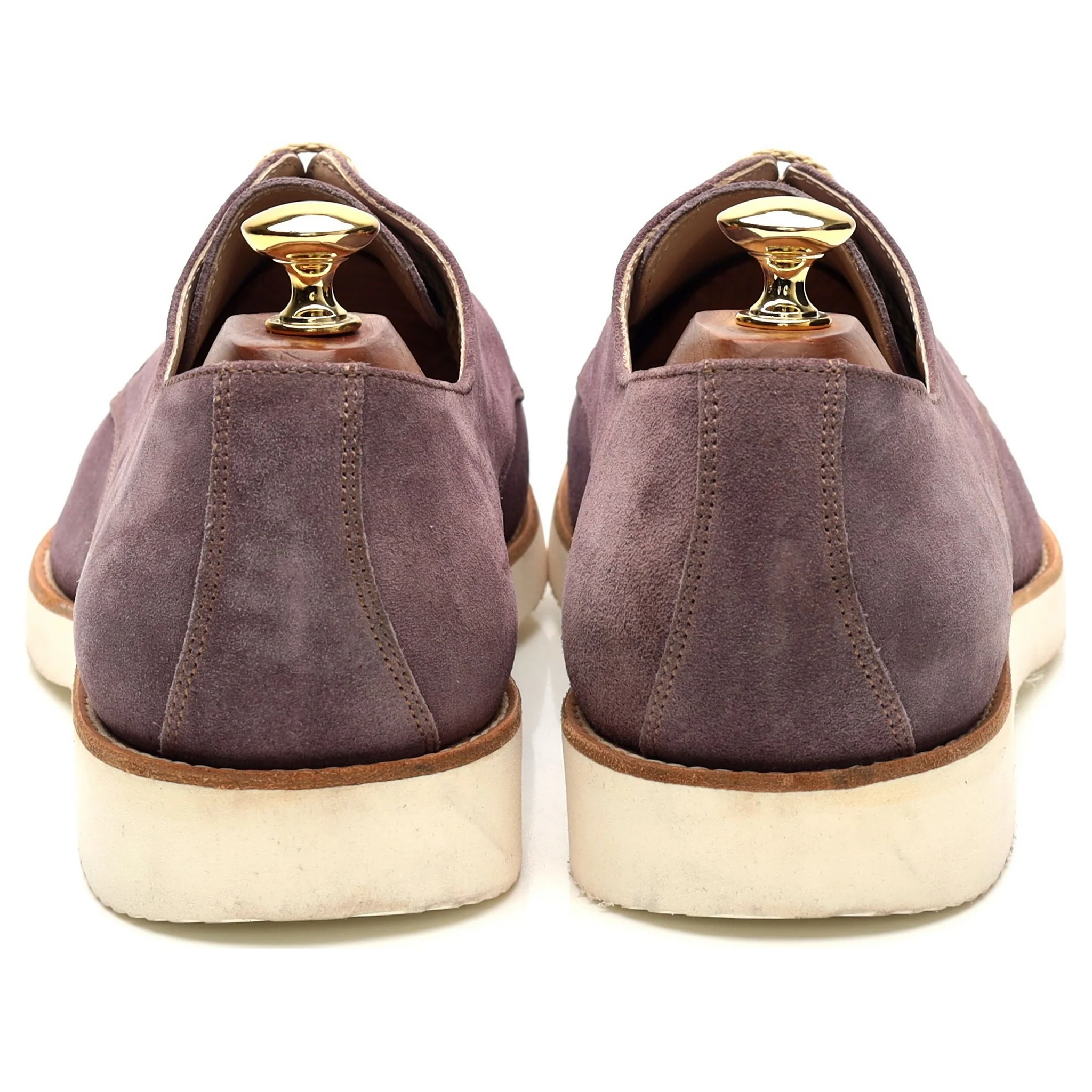 Purple Suede Derby UK 9.5 EU 43.5 - Image 4