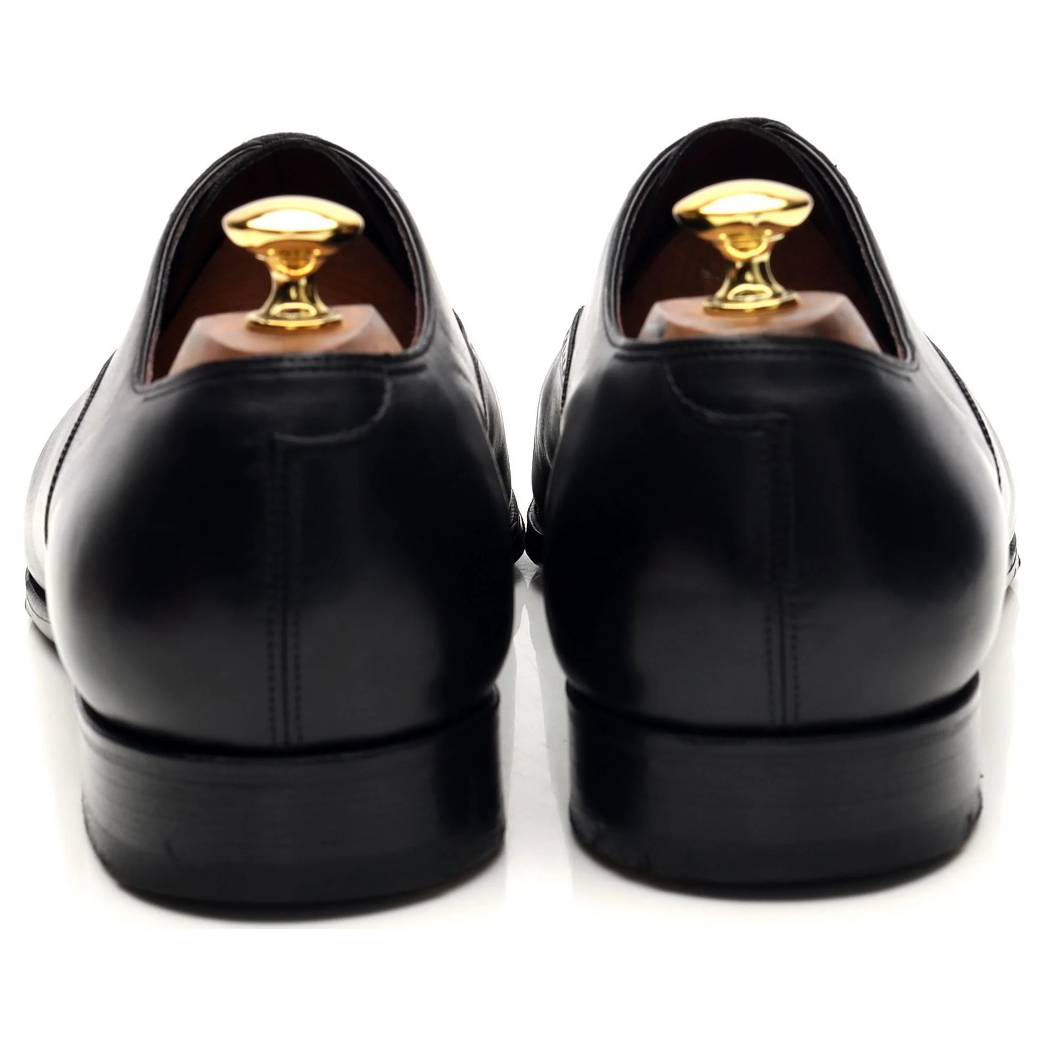 Ralph Lauren Black Leather Oxford Brogues UK 11 C - Image 4