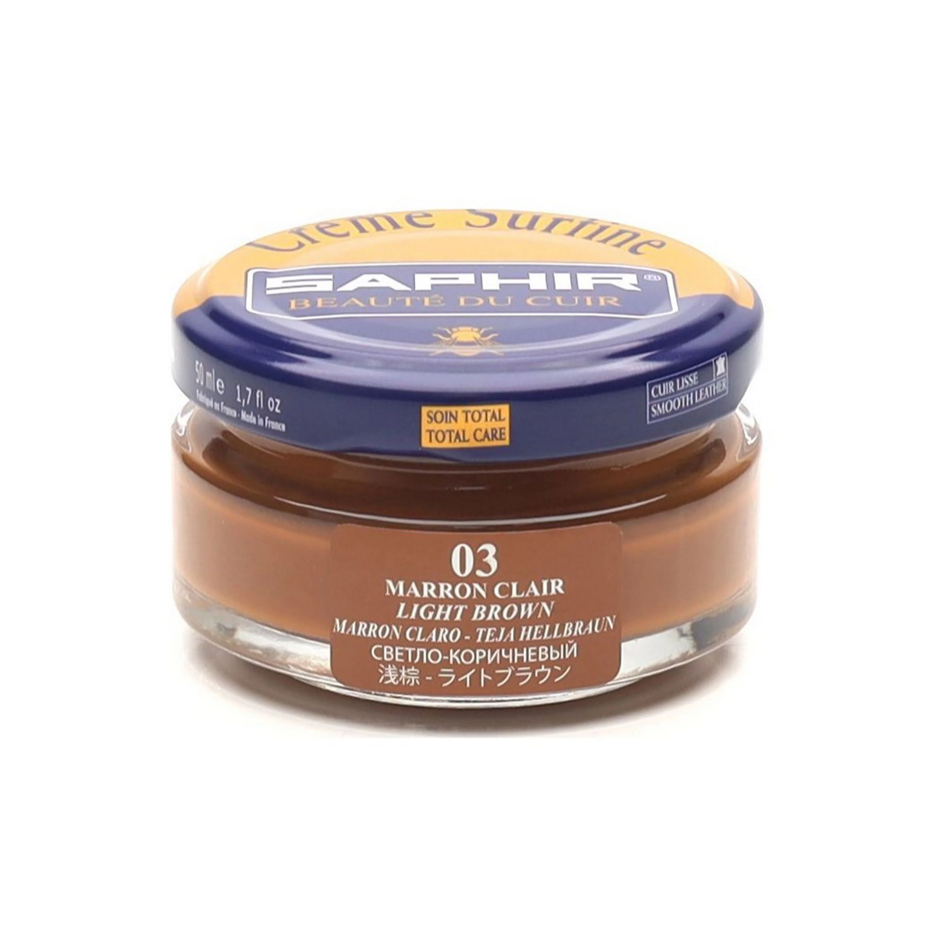 Saphir Creme Surfine Cream Shoe Polish - Image 3