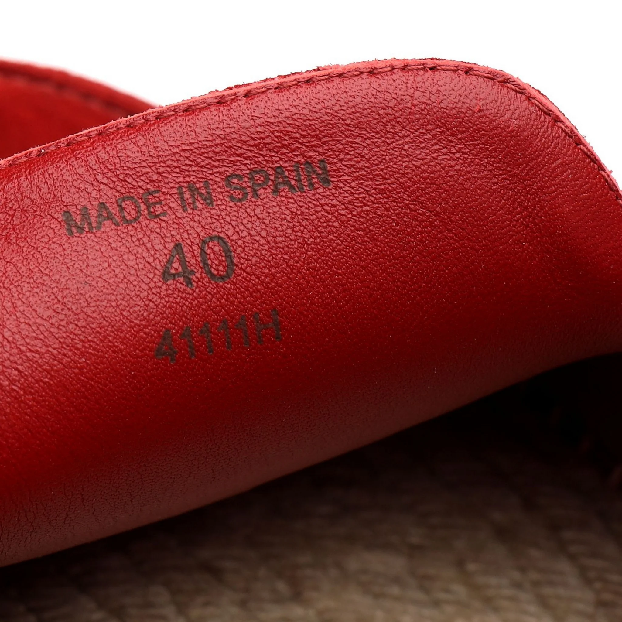 'Seaside Walk' Red Suede Espadrilles UK 6 EU 40 - Image 7