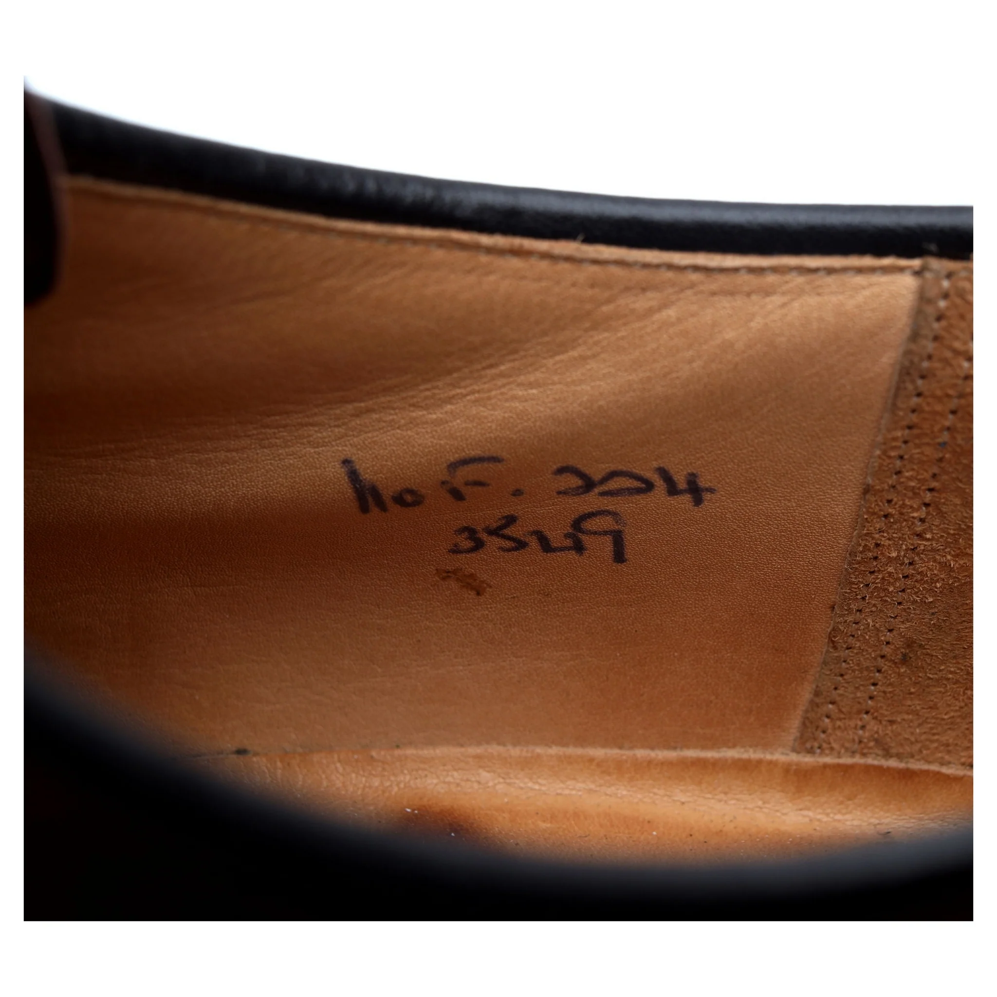 'Stratton' Brown Cordovan Leather Derby UK 11 F - Image 13