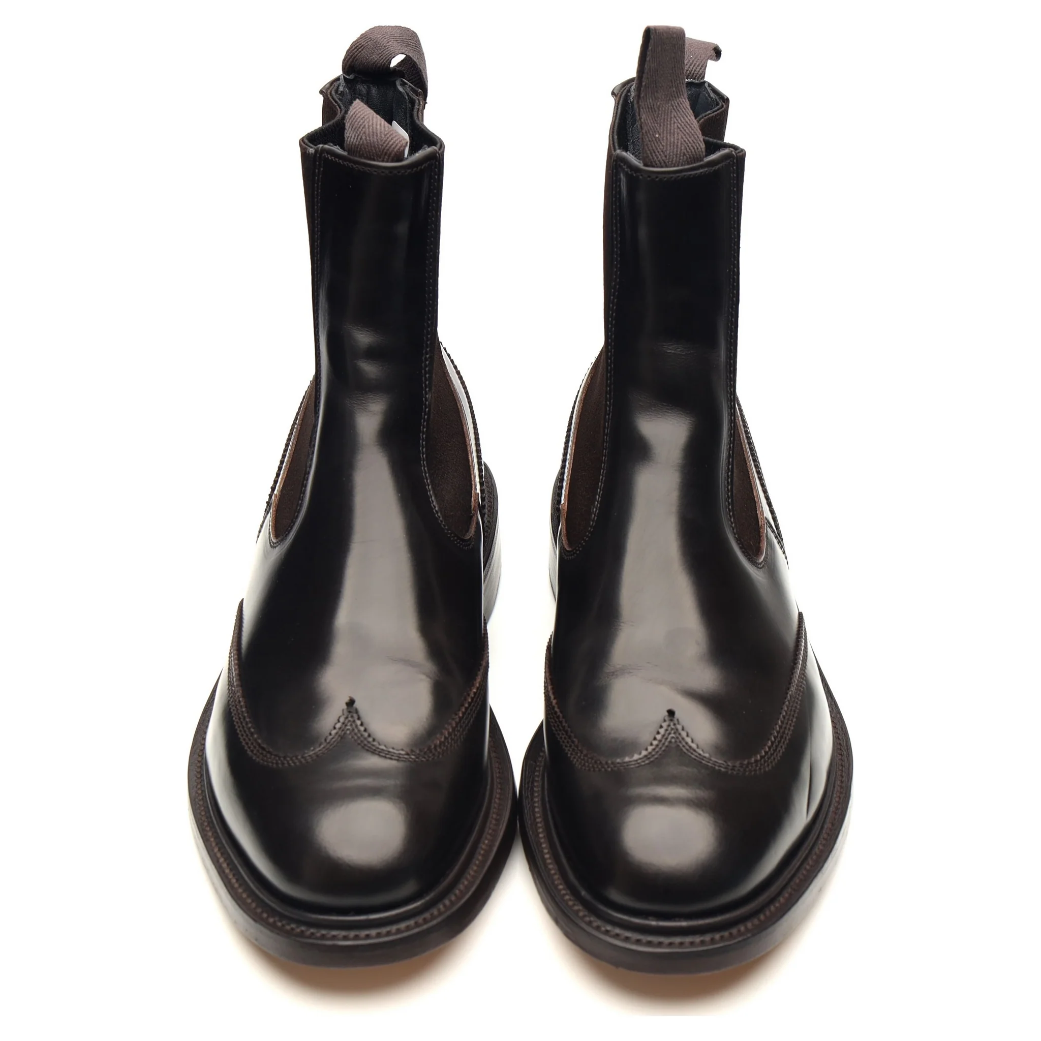 'Finlay' Dark Brown Leather Chelsea Boots UK 6.5 - Image 9