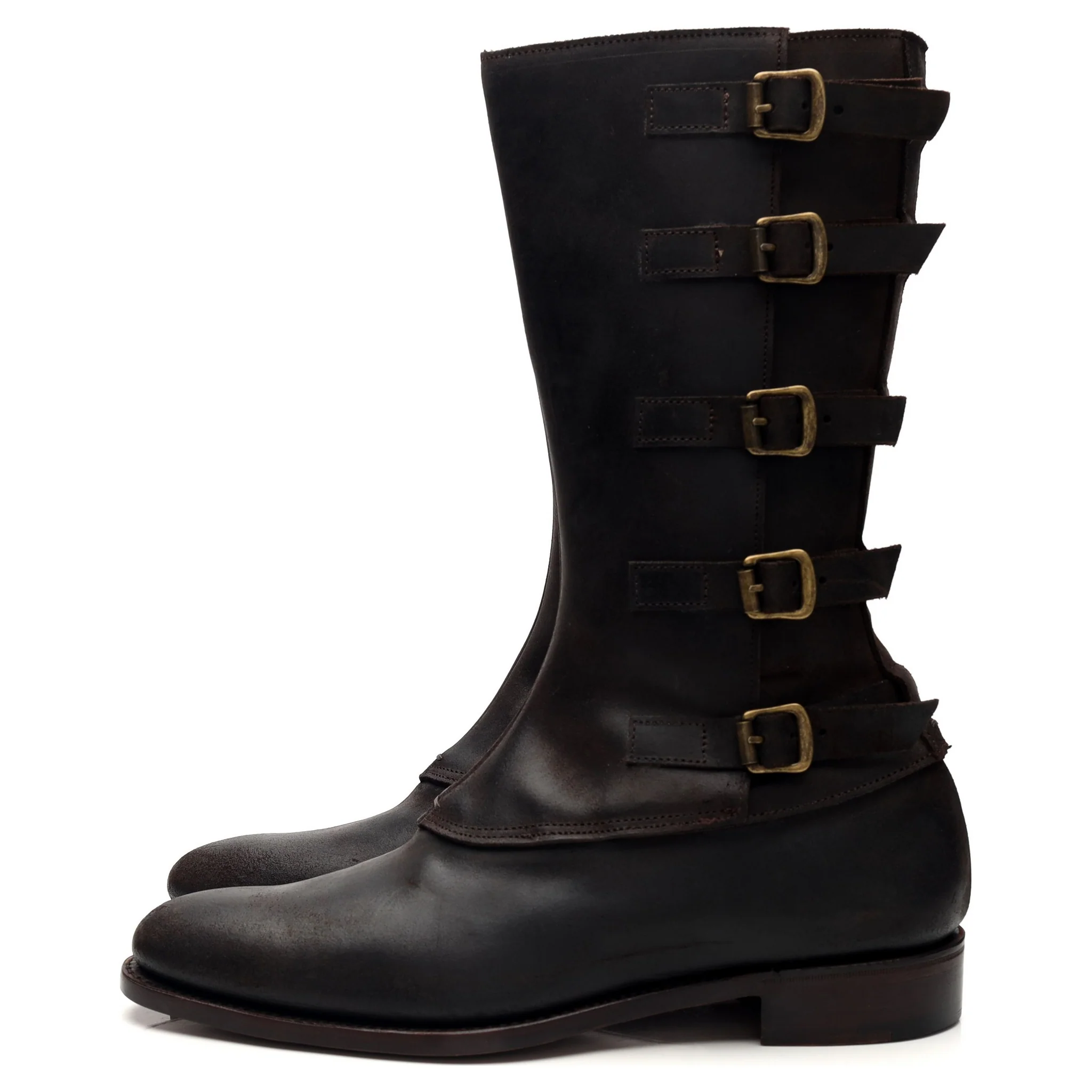 Kingsman 'Vaughn' Dark Brown Rough-Out Suede Boots UK 7.5 E - Image 3