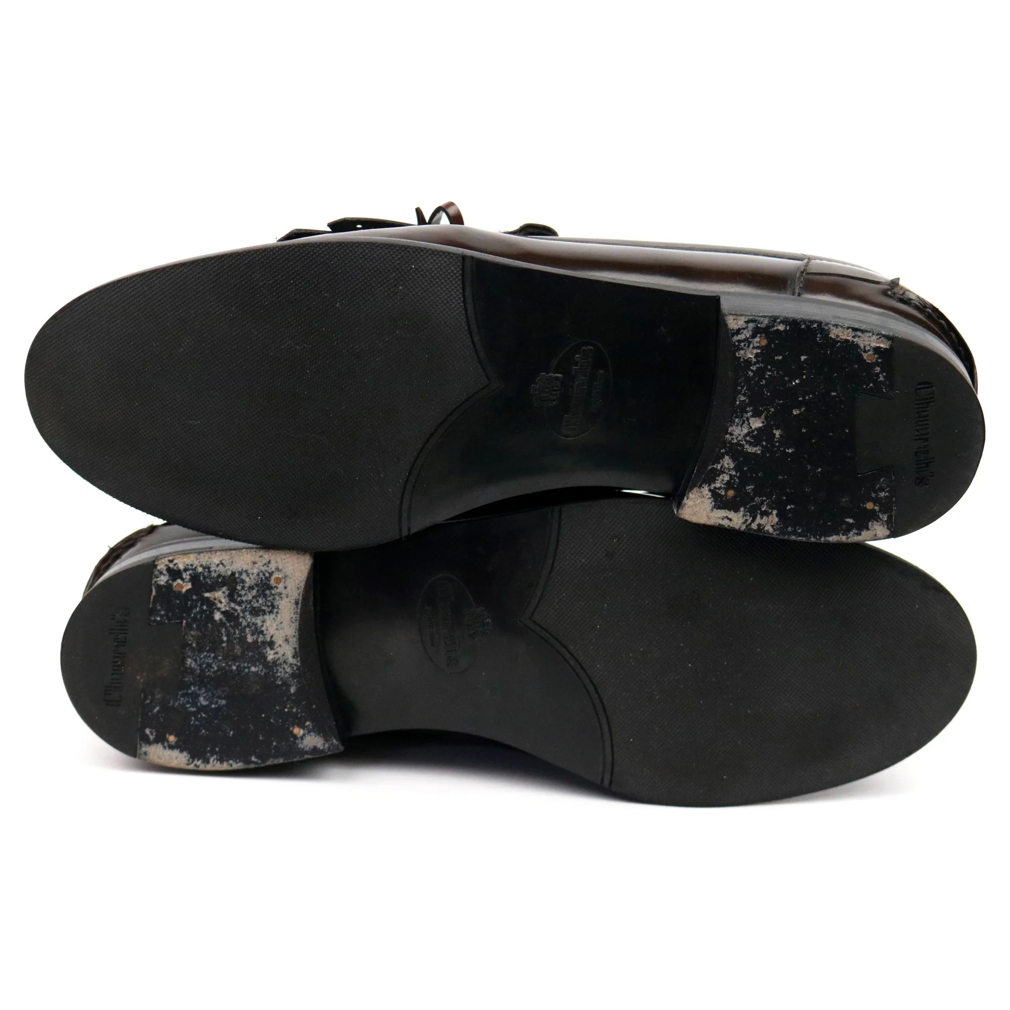 Women's 'Antonella' Brown Leather Fringe Loafers UK 3.5 - Image 8