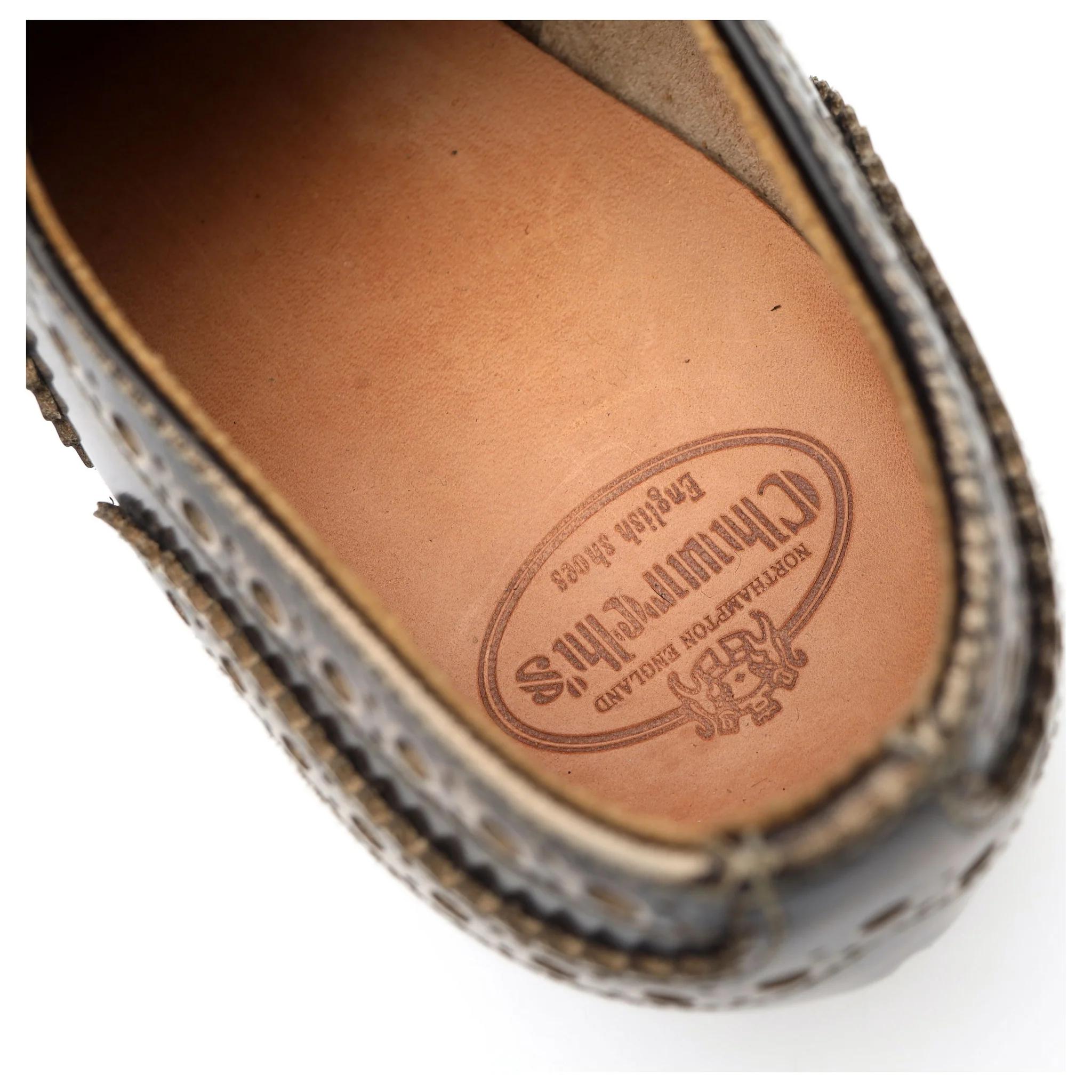 Women's 'Burwood WG' Gold Leather Brogues UK 3.5 EU 36.5 - Image 9