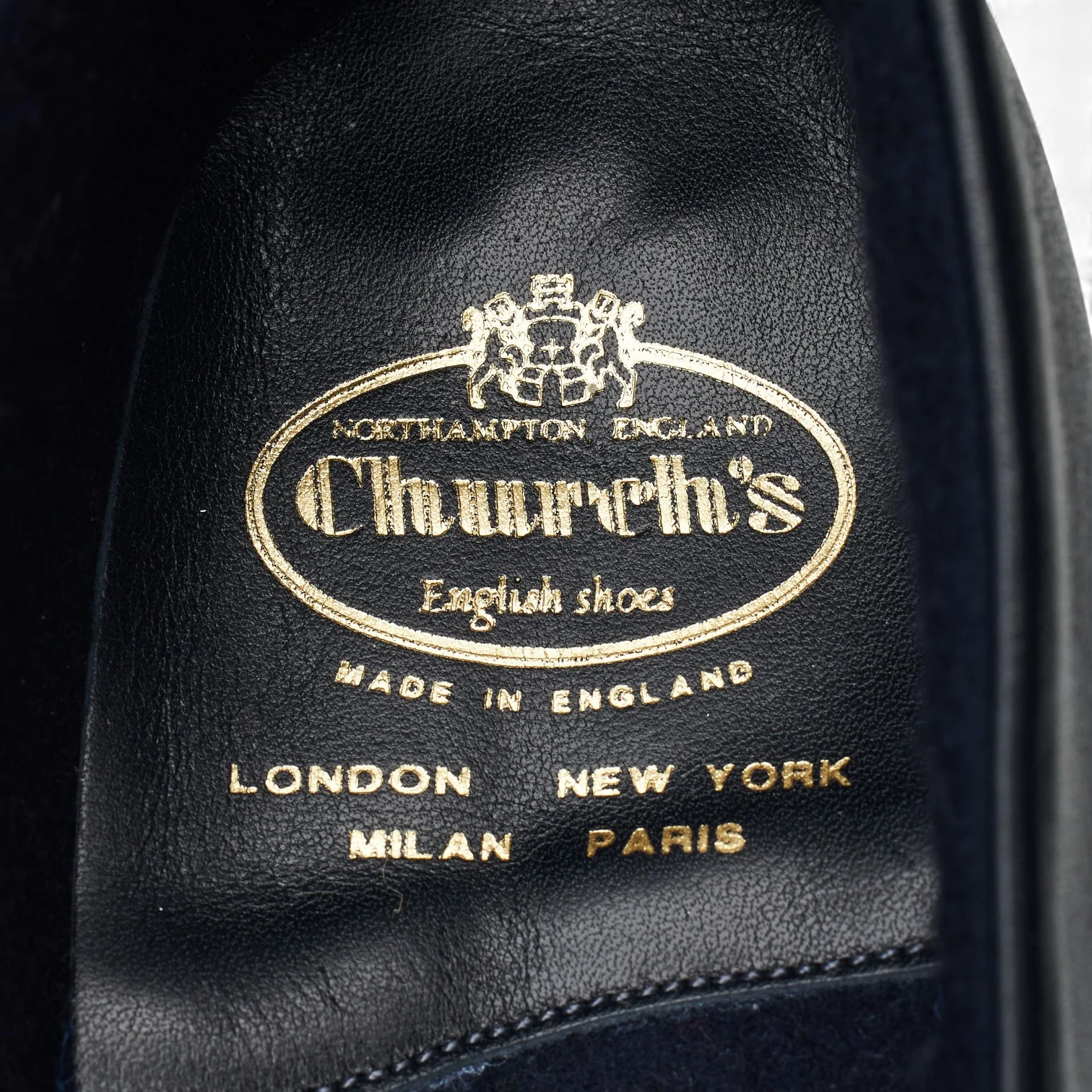 Women's 'Corinth 3' Navy Blue Leather Slippers UK 4 E - Image 6