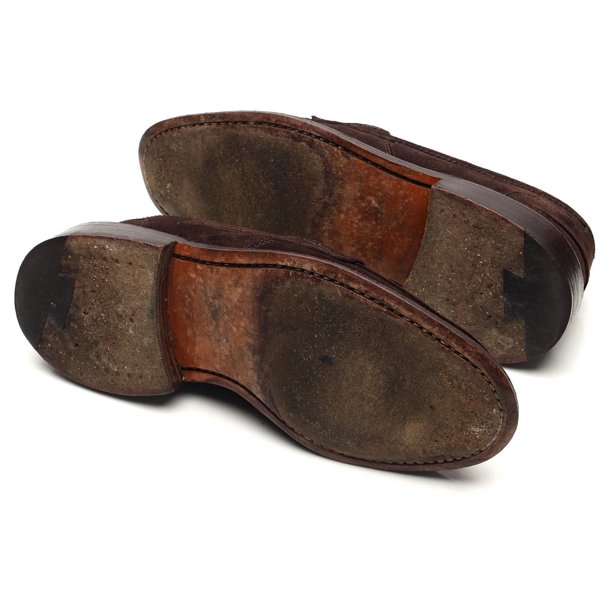 Women's 'Eva' Dark Brown Suede Loafers UK 3 - Image 5