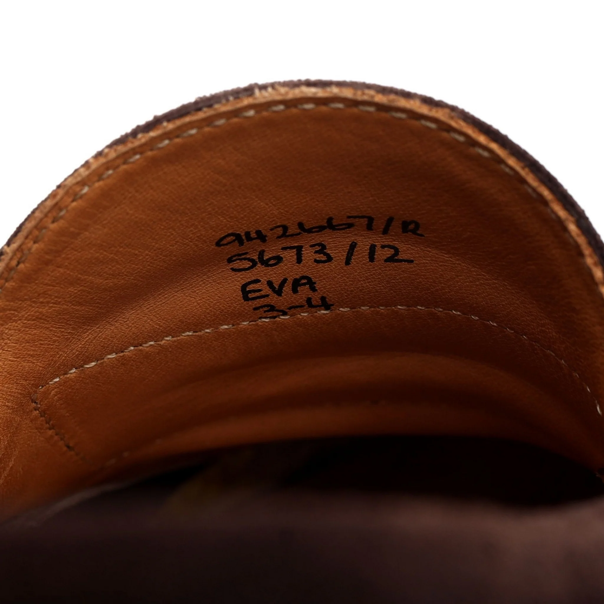 Women's 'Eva' Dark Brown Suede Loafers UK 3 - Image 7