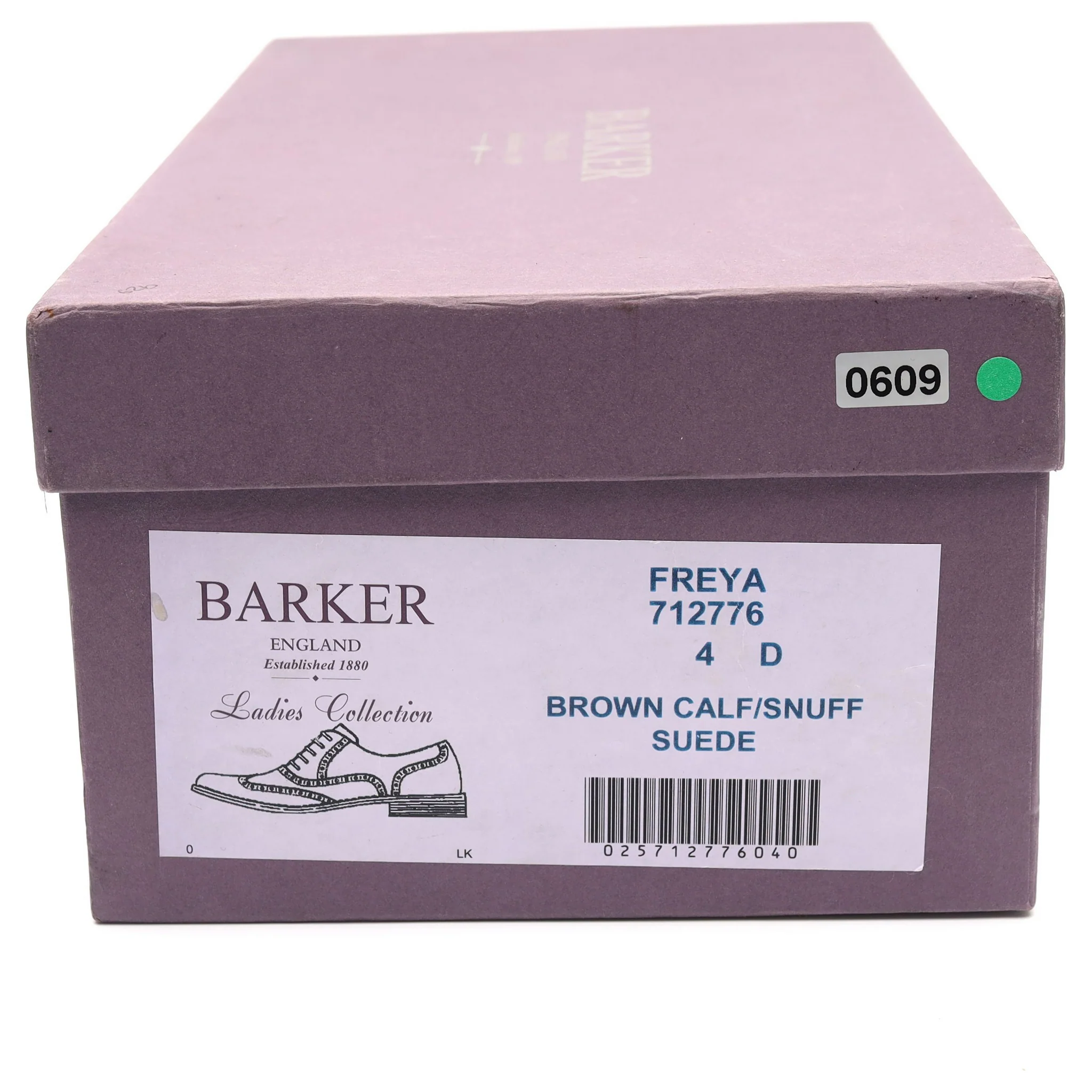 Women's 'Freya' Brown Suede Leather Brogues UK 4 D - Image 10