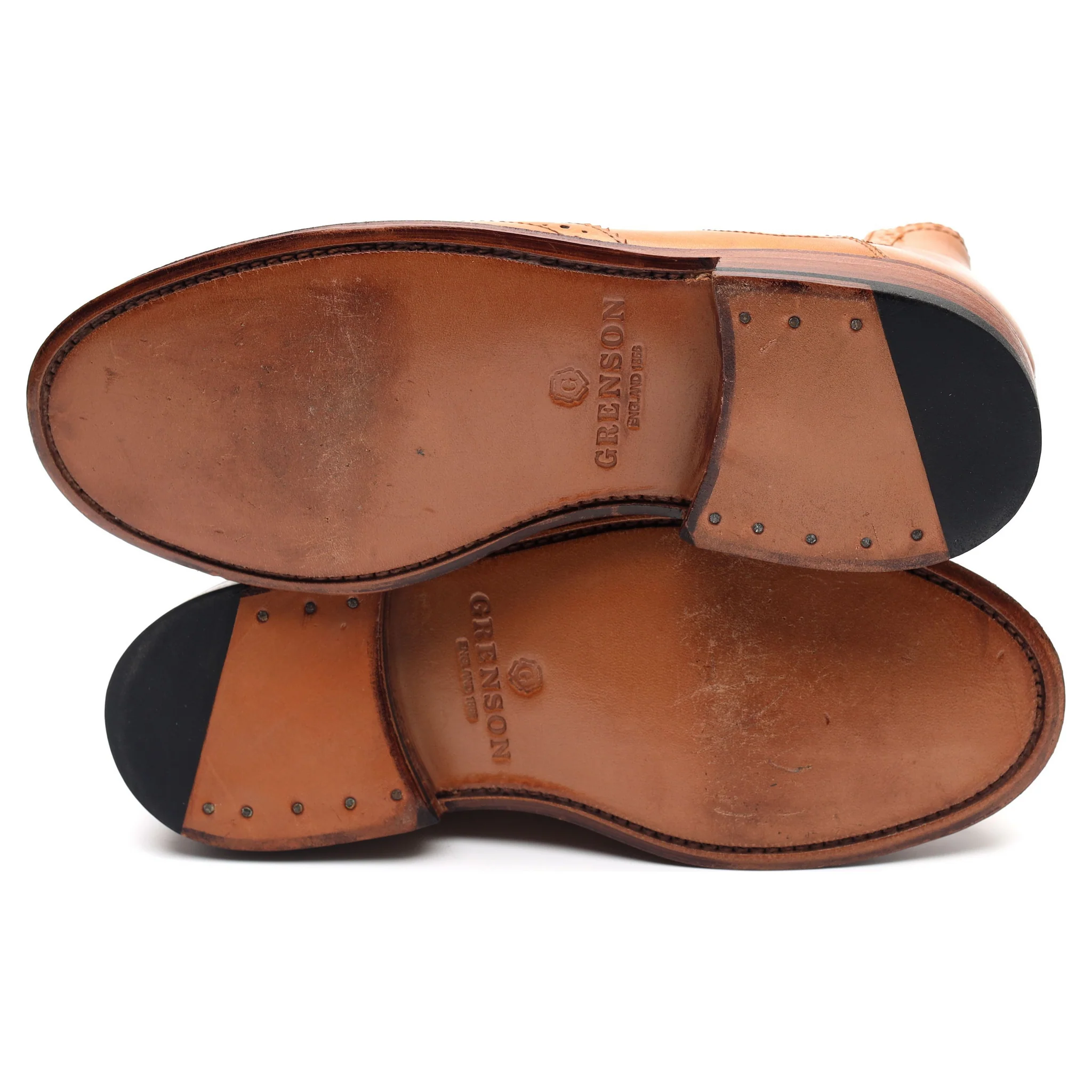 Women's 'Jessie' Tan Brown Leather Chelsea Boots UK 3 - Image 7