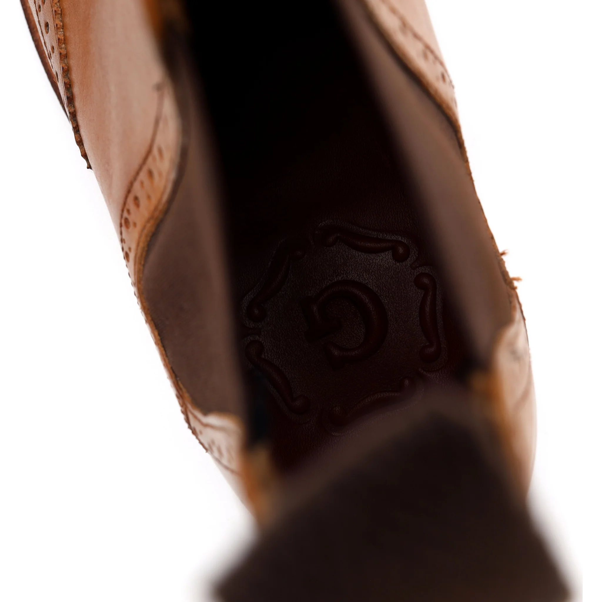 Women's 'Jessie' Tan Brown Leather Chelsea Boots UK 3 - Image 8